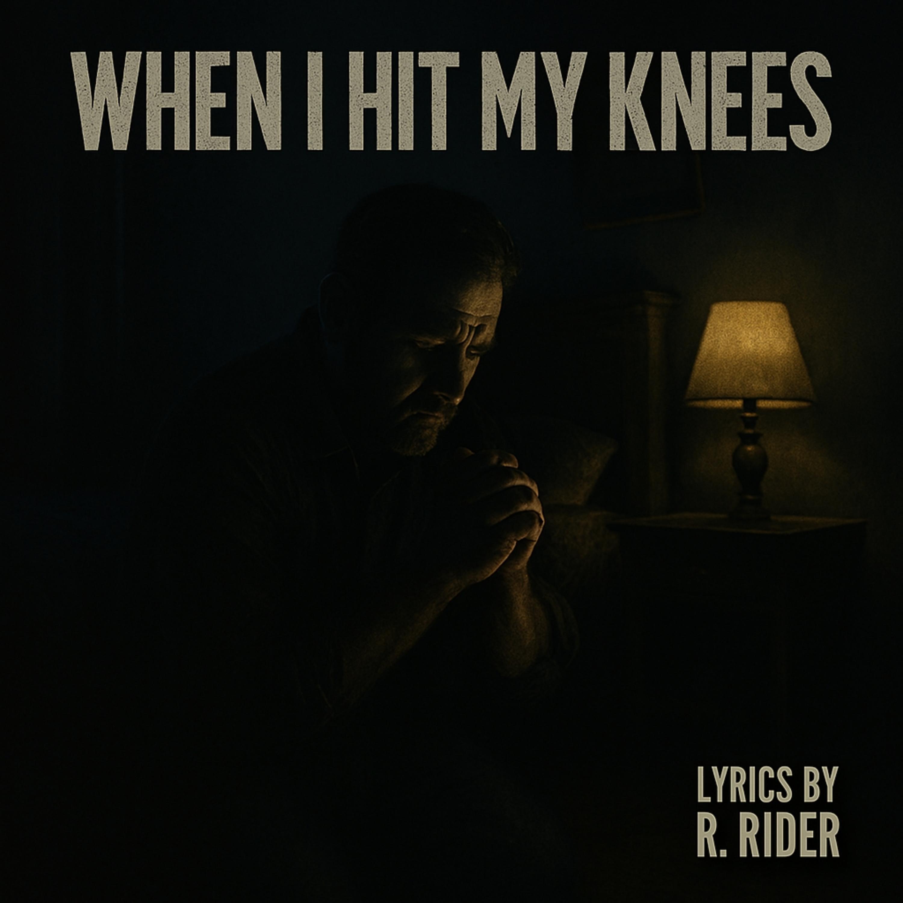 WHEN I HIT MY KNEES artwork