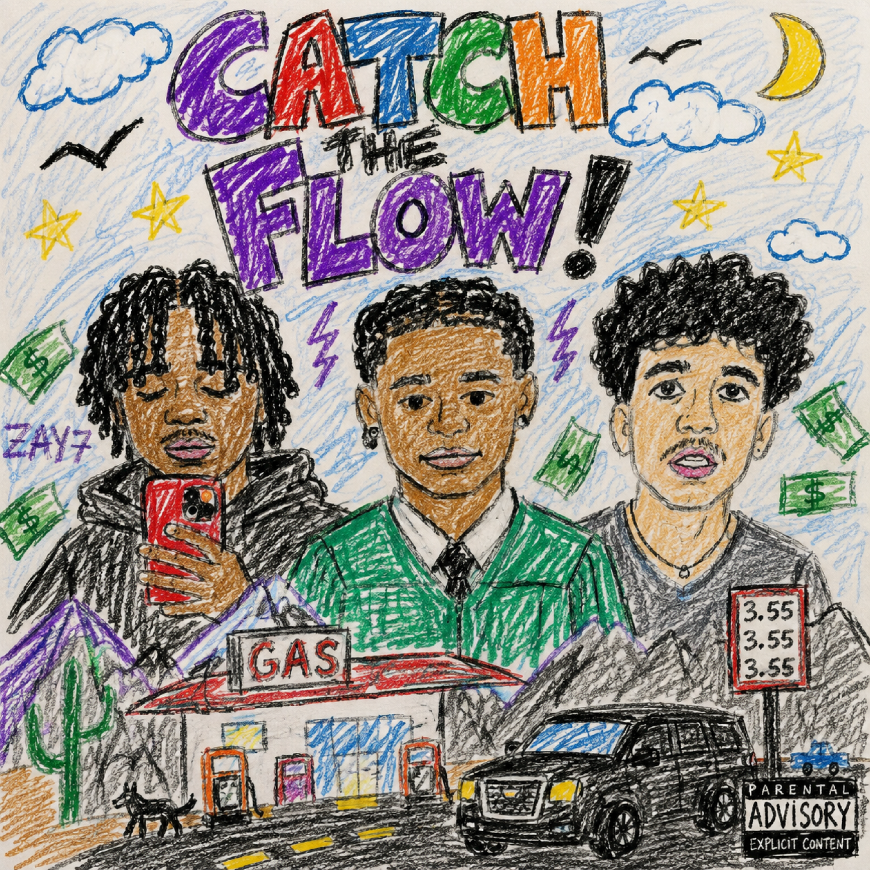 Catch The Flow! by Zay7 cover art