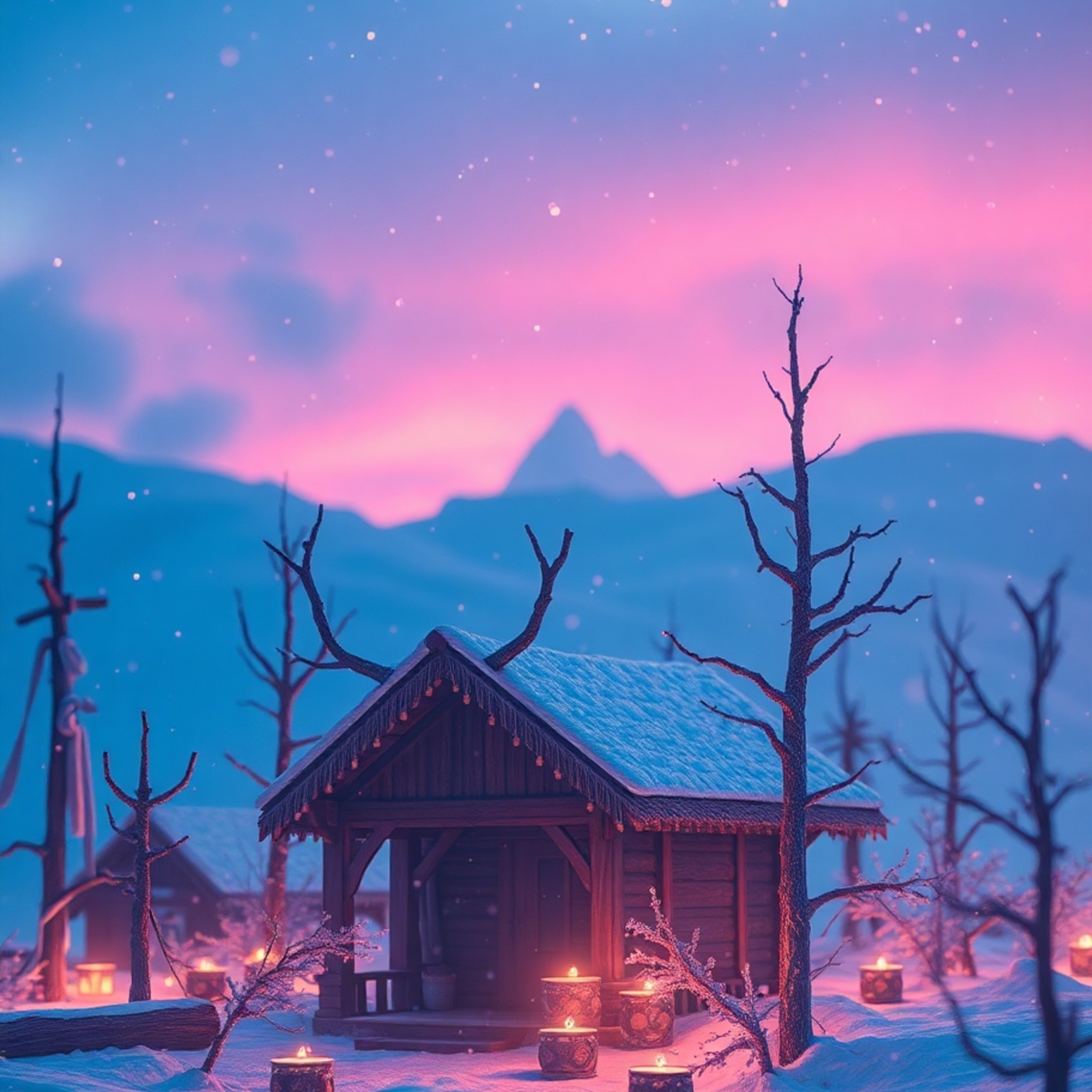 Yule Blessings artwork