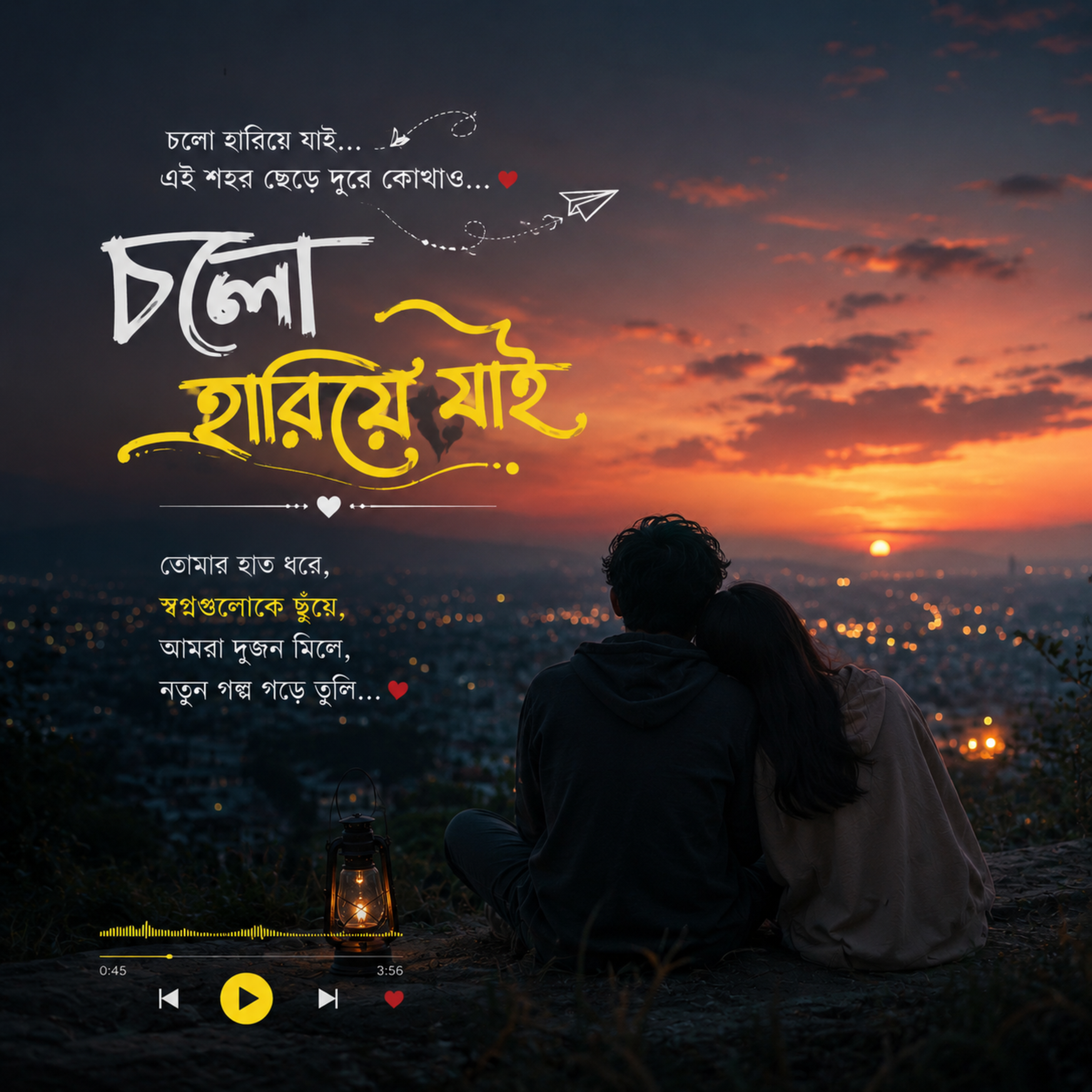 চলো হারিয়ে যাই by Tanjid Bhuiyan cover art