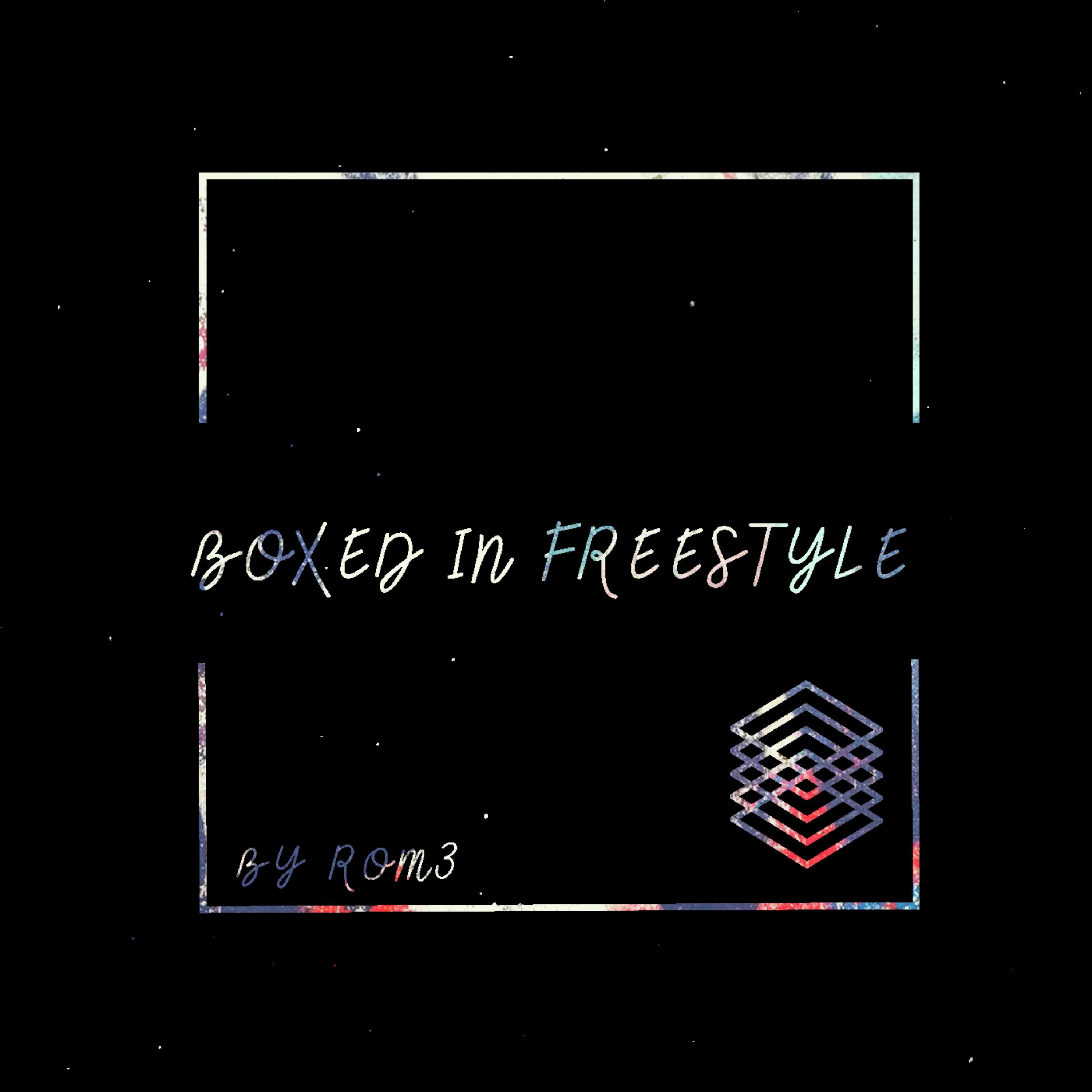BOXED IN FREESTYLE artwork