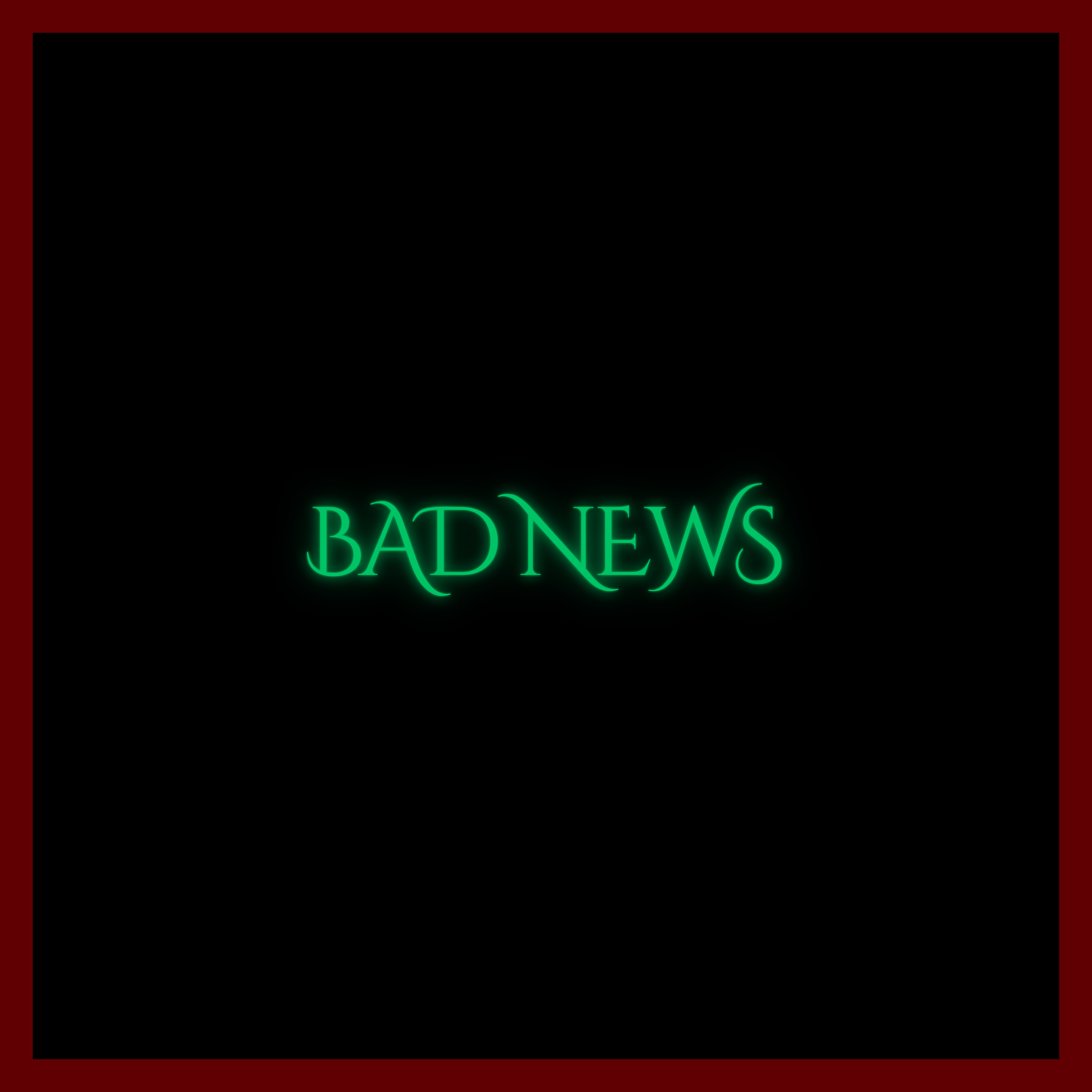Bad news (speedcore) artwork