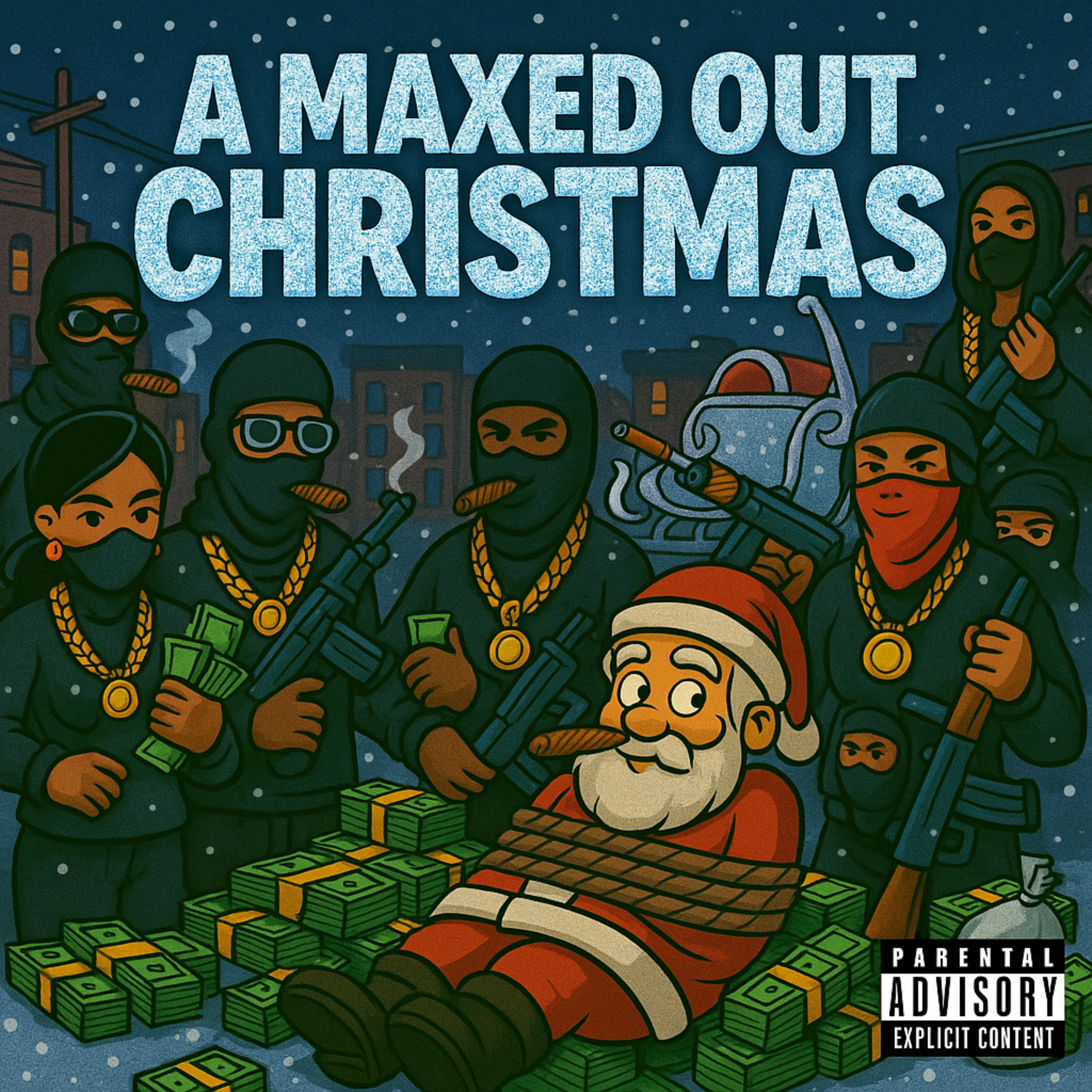 A Maxed Out Christmas artwork