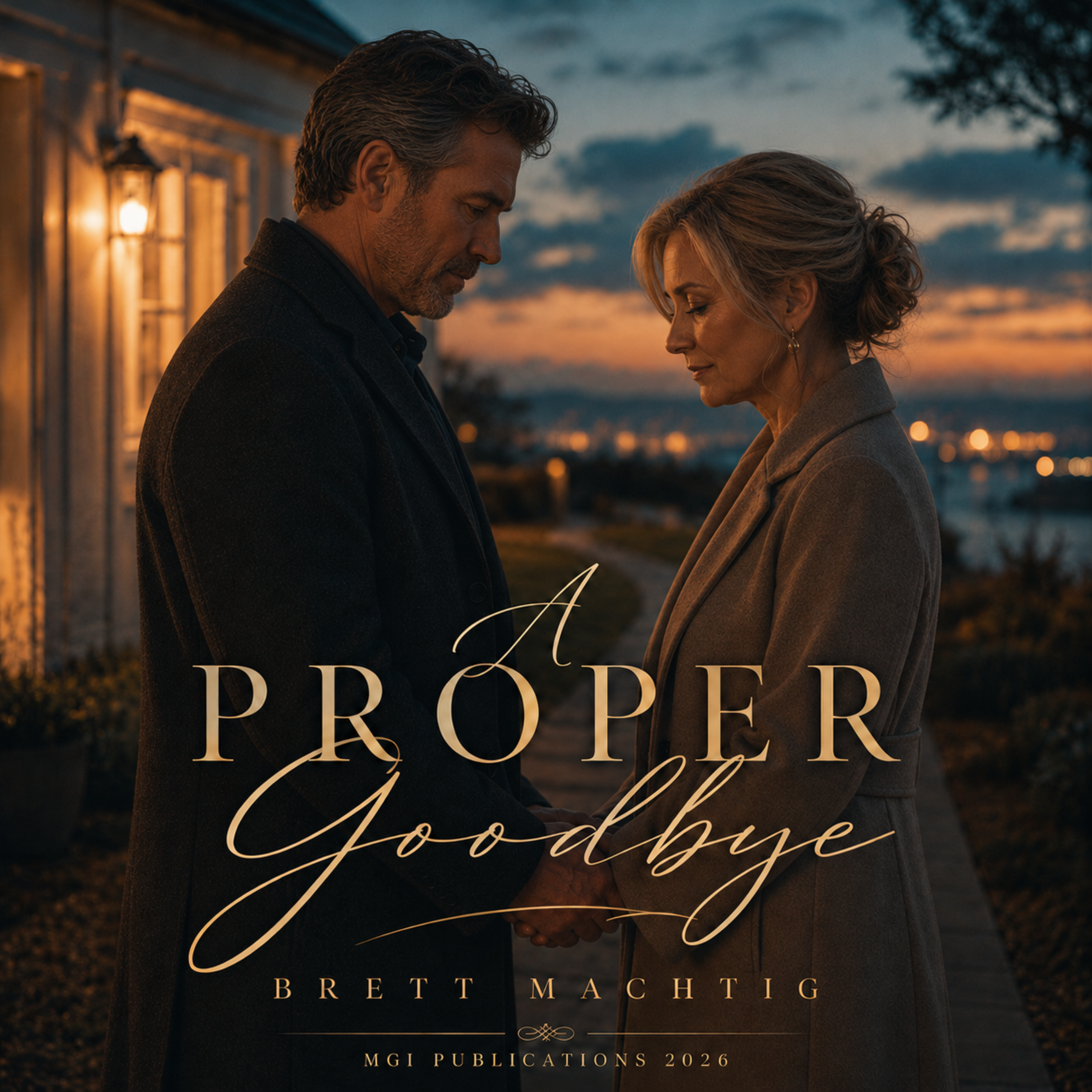 A Proper Goodbye by Brett Machtig cover art