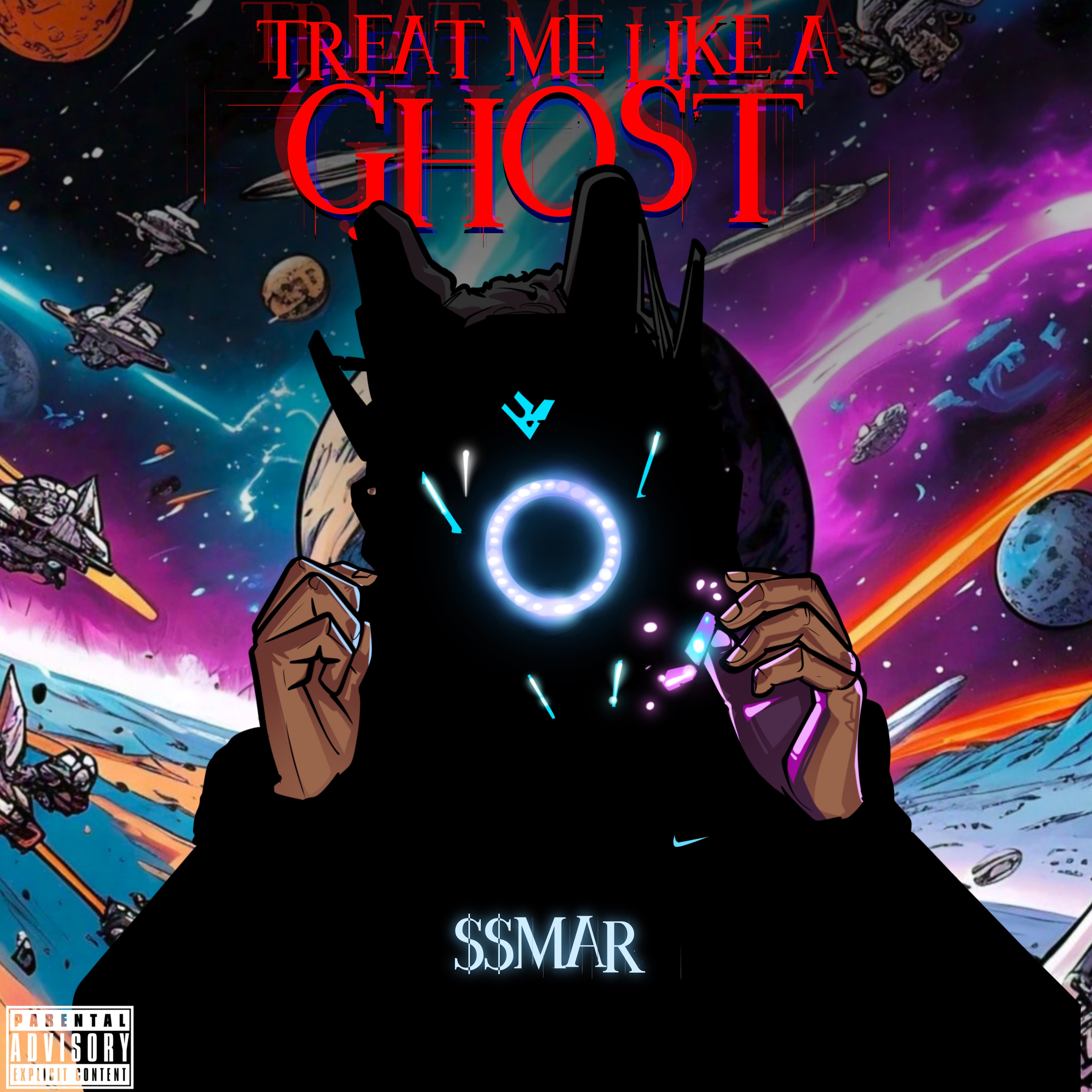 TREAT ME LIKE A GHOST artwork