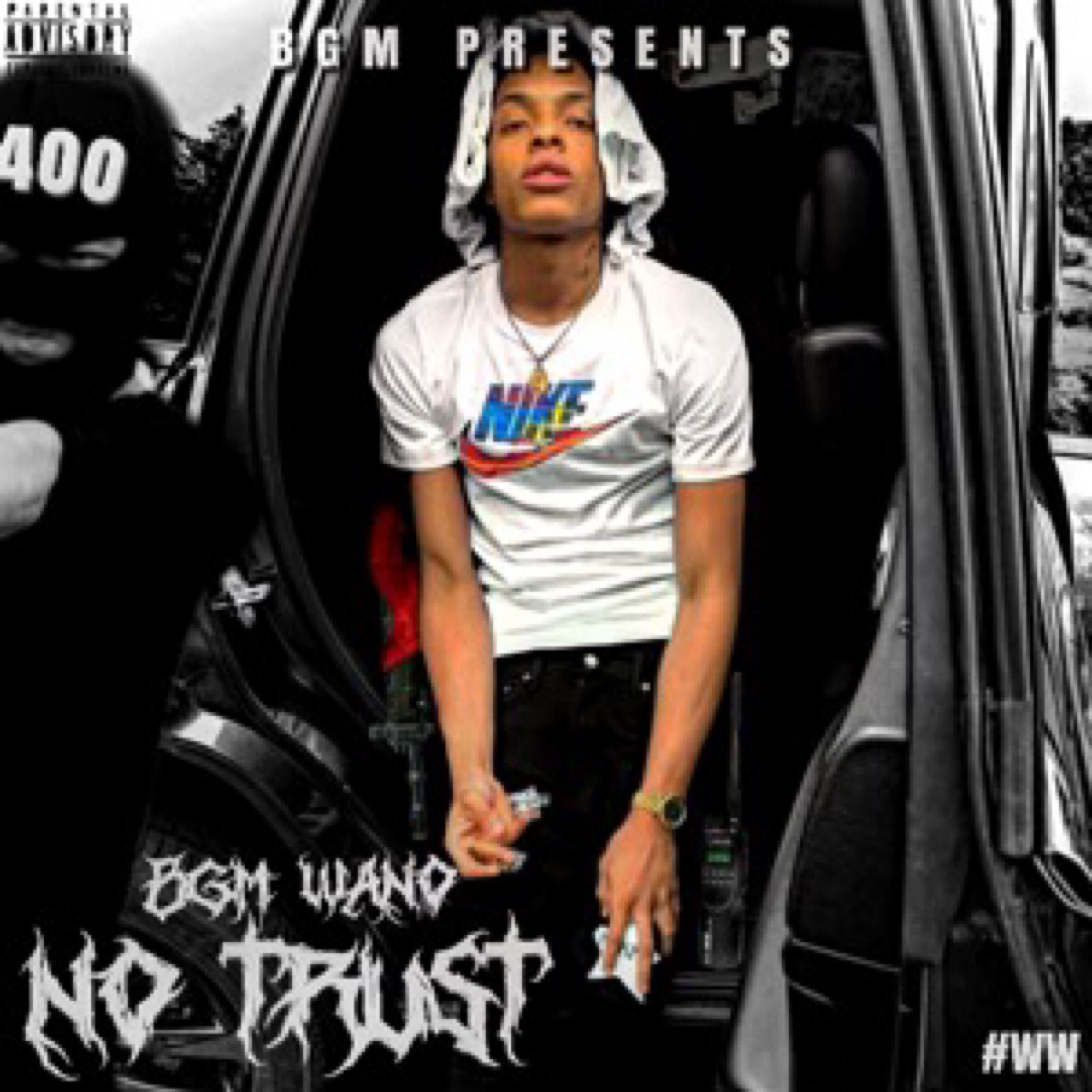 NO TRUST artwork