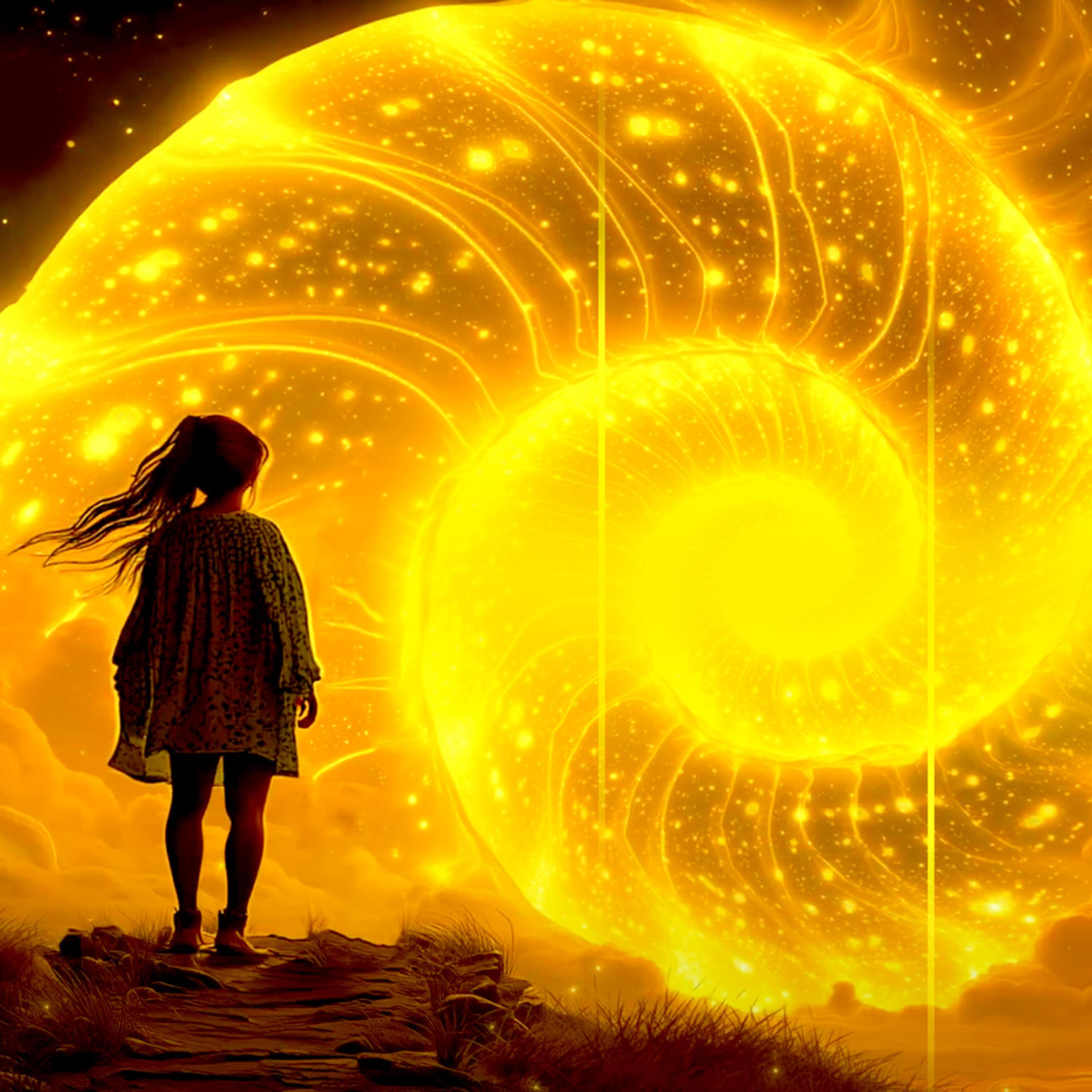 144 Hz Sacred Geometry of the Universe artwork