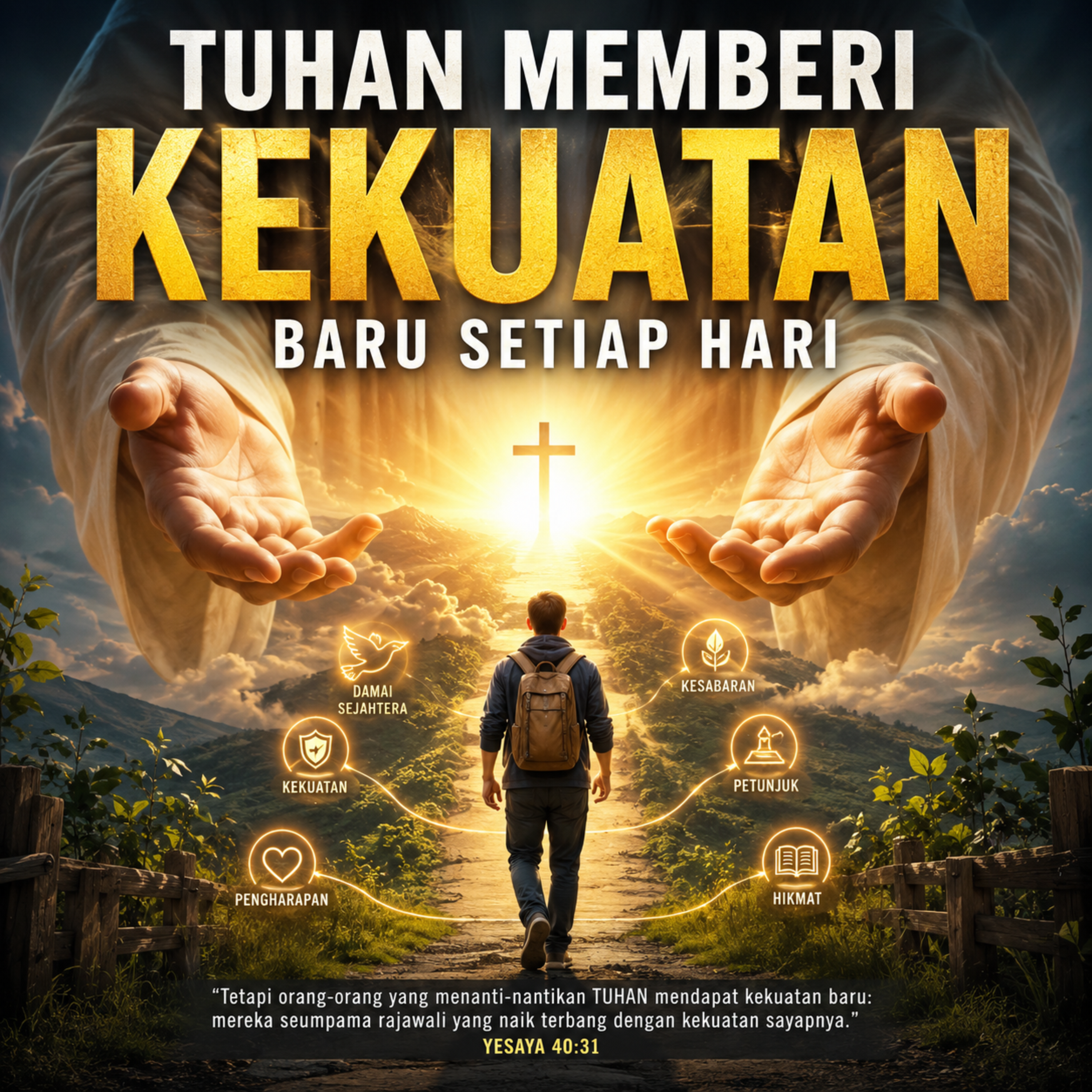 Tuhan Memberi Kekuatan Baru Setiap Hari by PUJI WORSHIP cover art