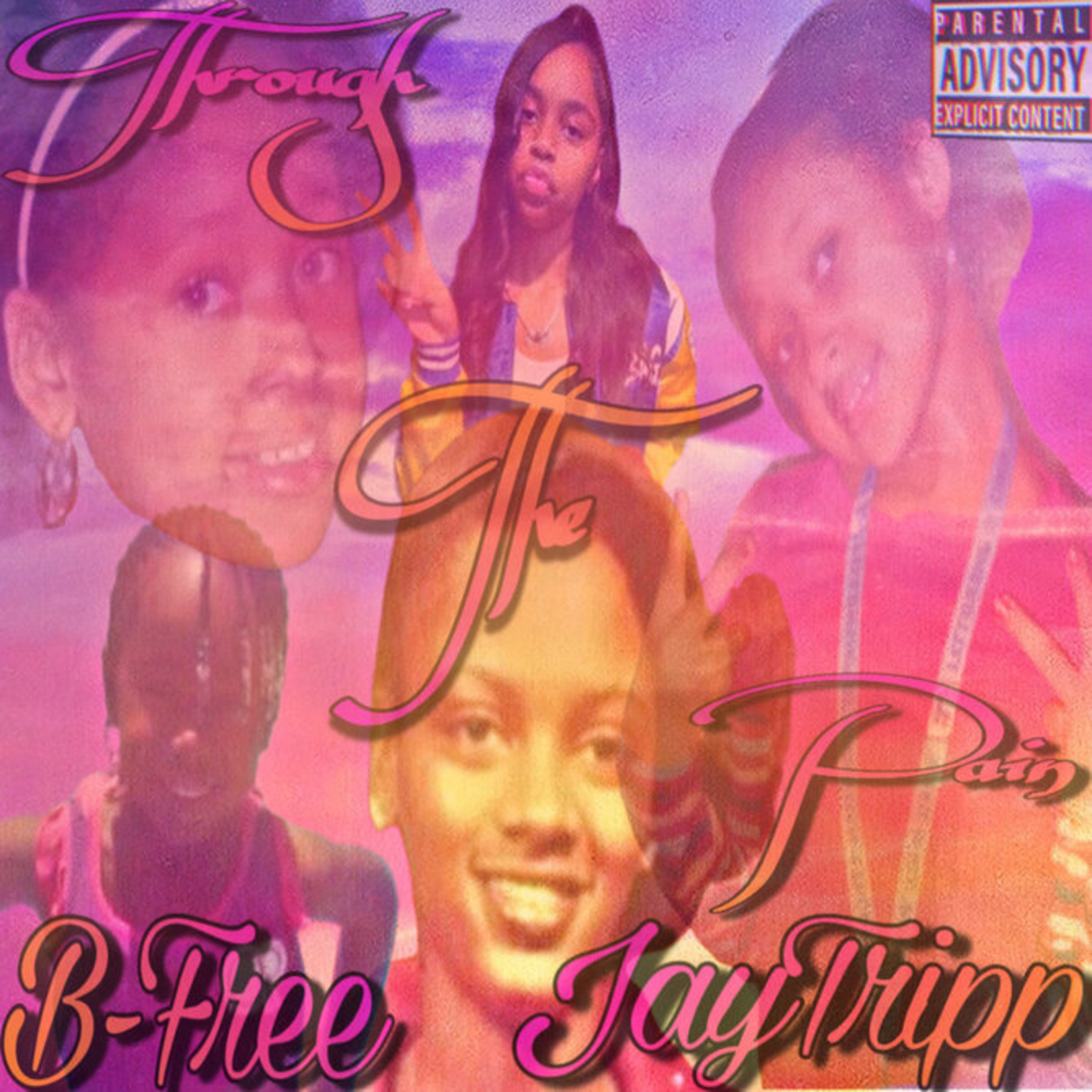 Through The Pain (EP) artwork