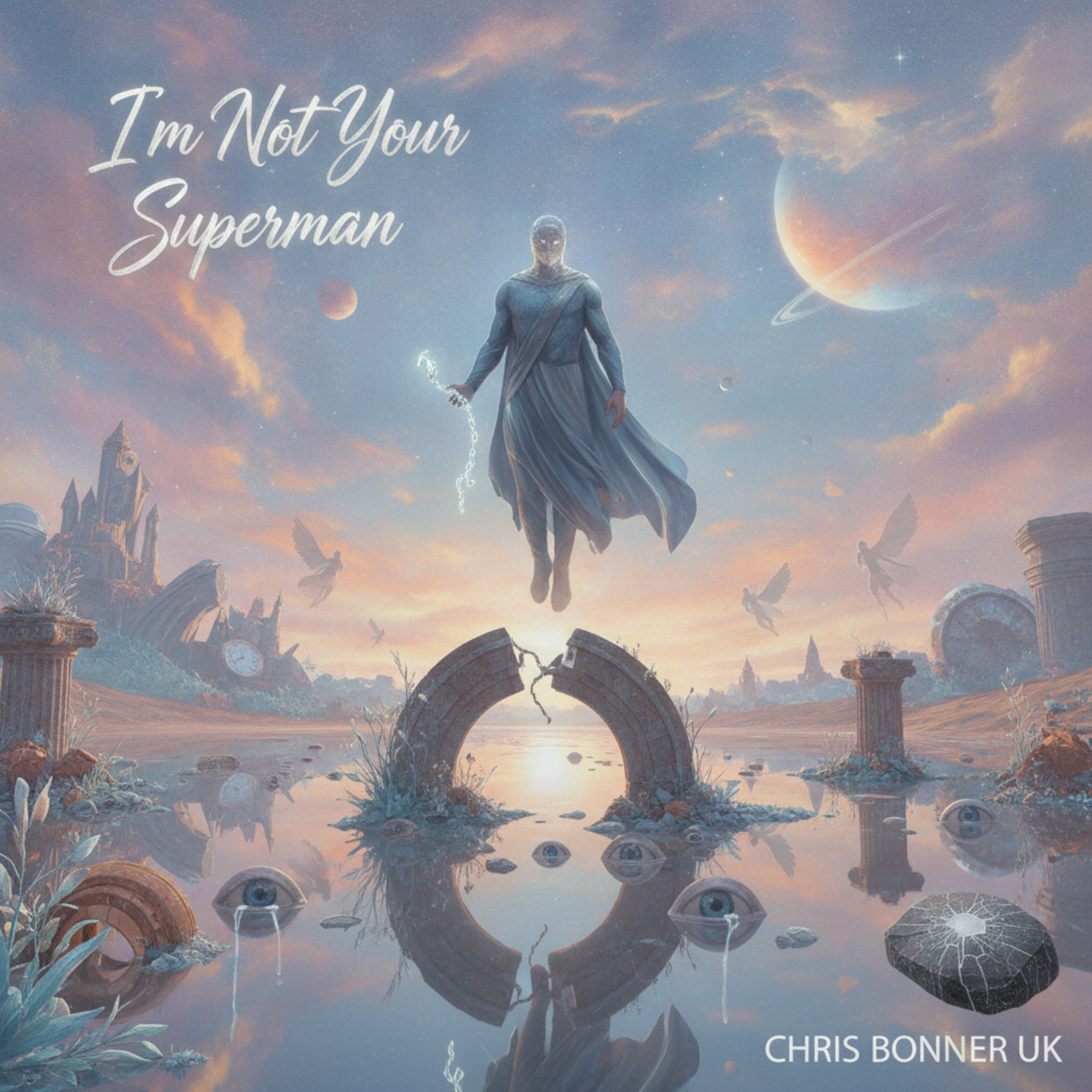Not Your Superman by Chris Bonner UK cover art