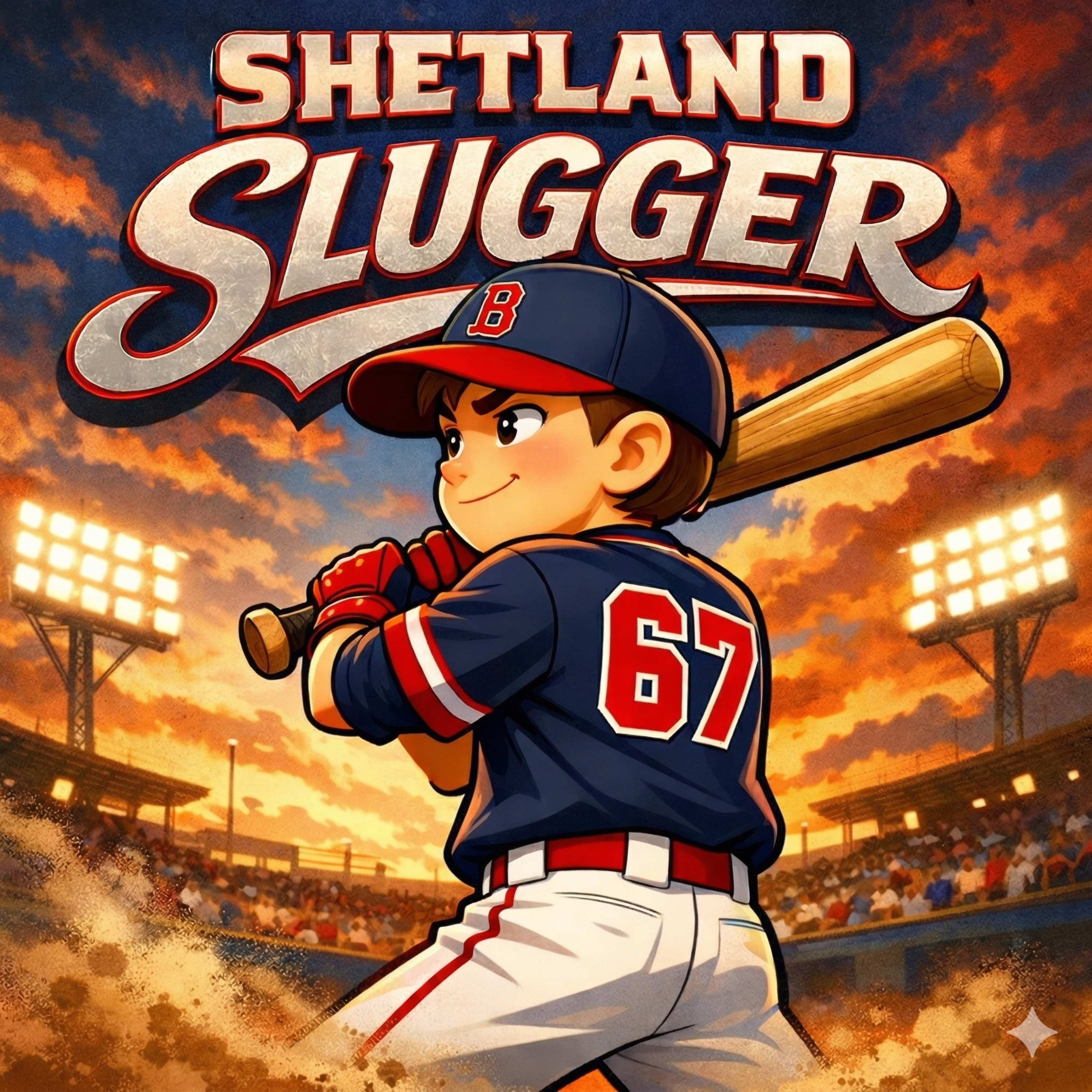 Shetland Slugger Brooks artwork