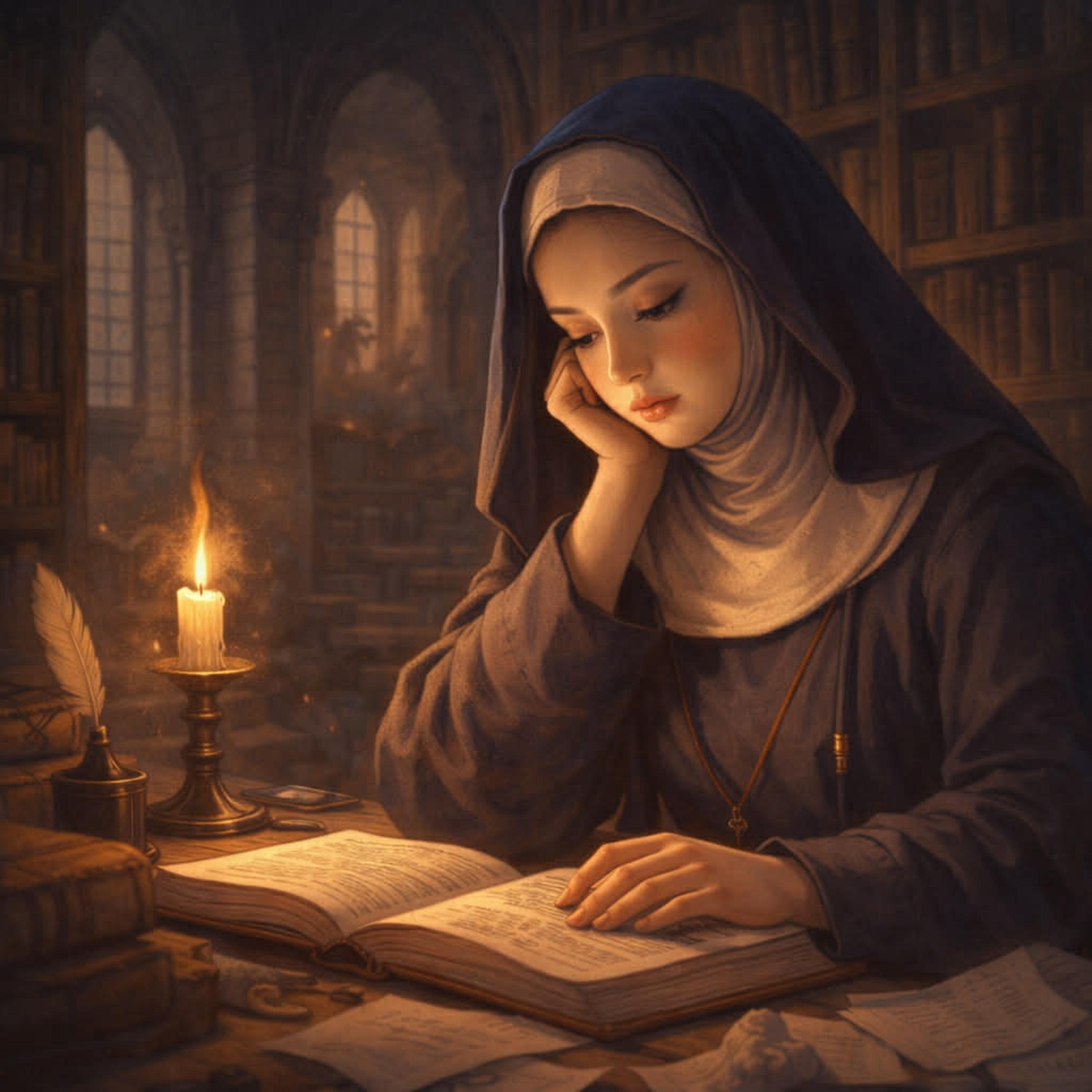 A Winter in the Abbey by Elara Moonvale cover art