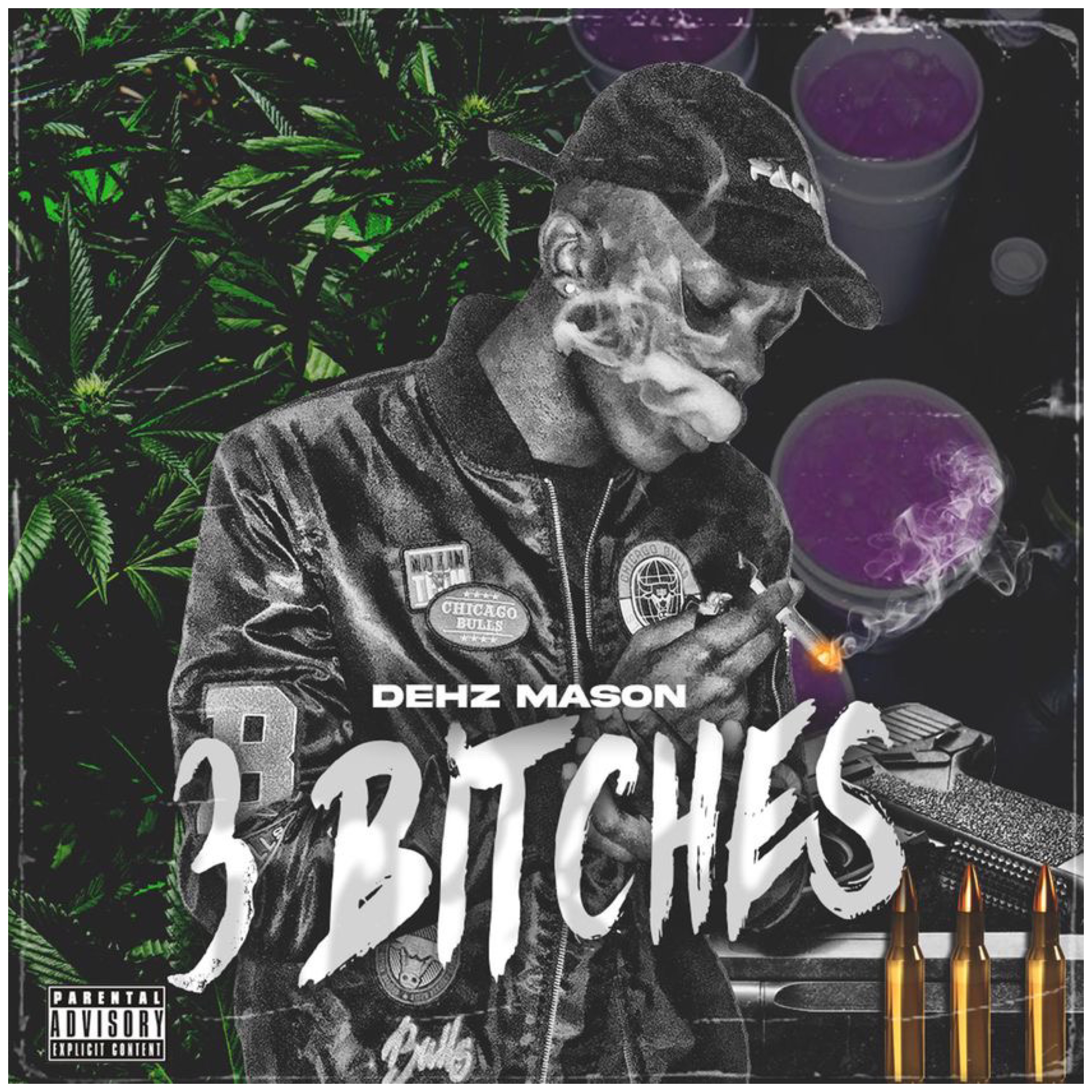 3 B!TCHES by Dehz Mason  cover art