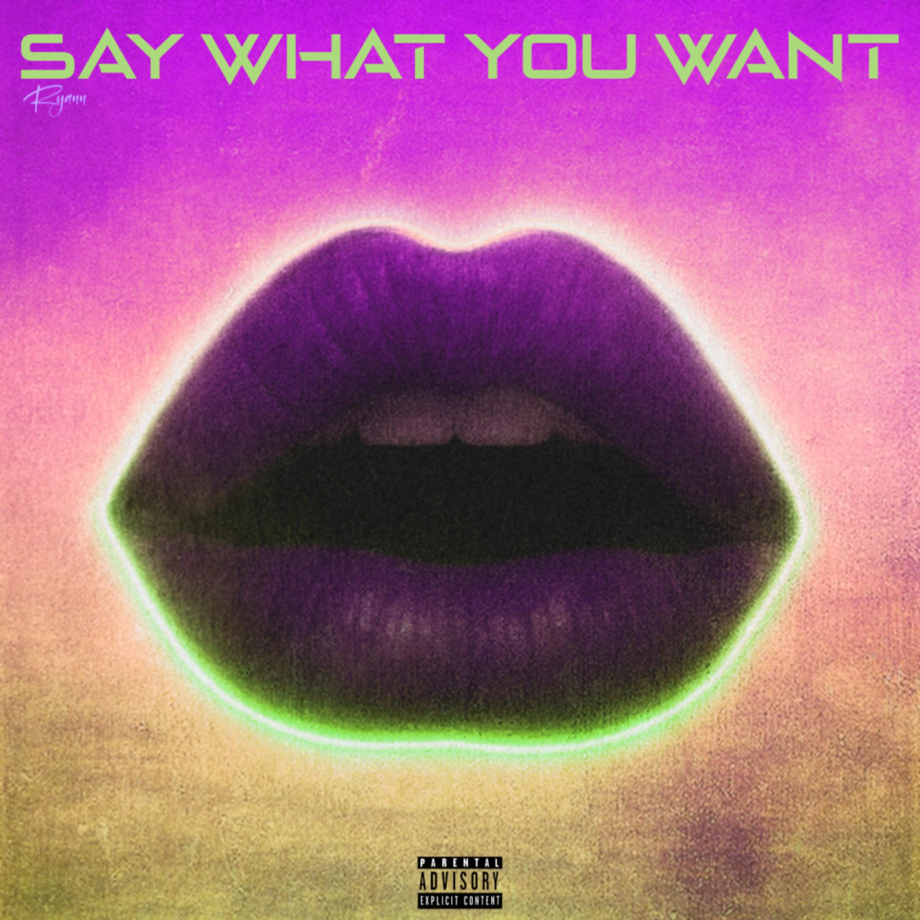 Say What You Want artwork
