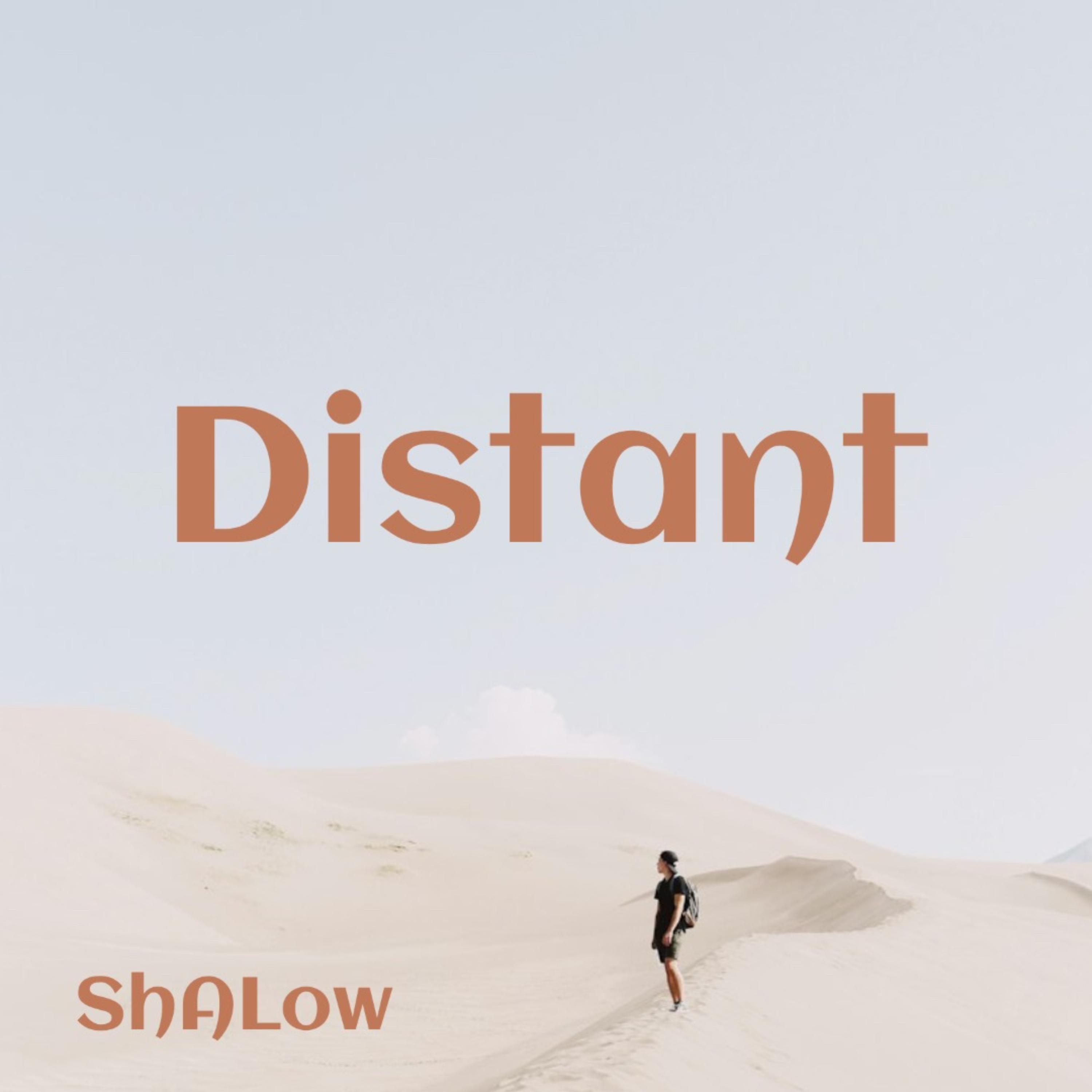 Distant artwork