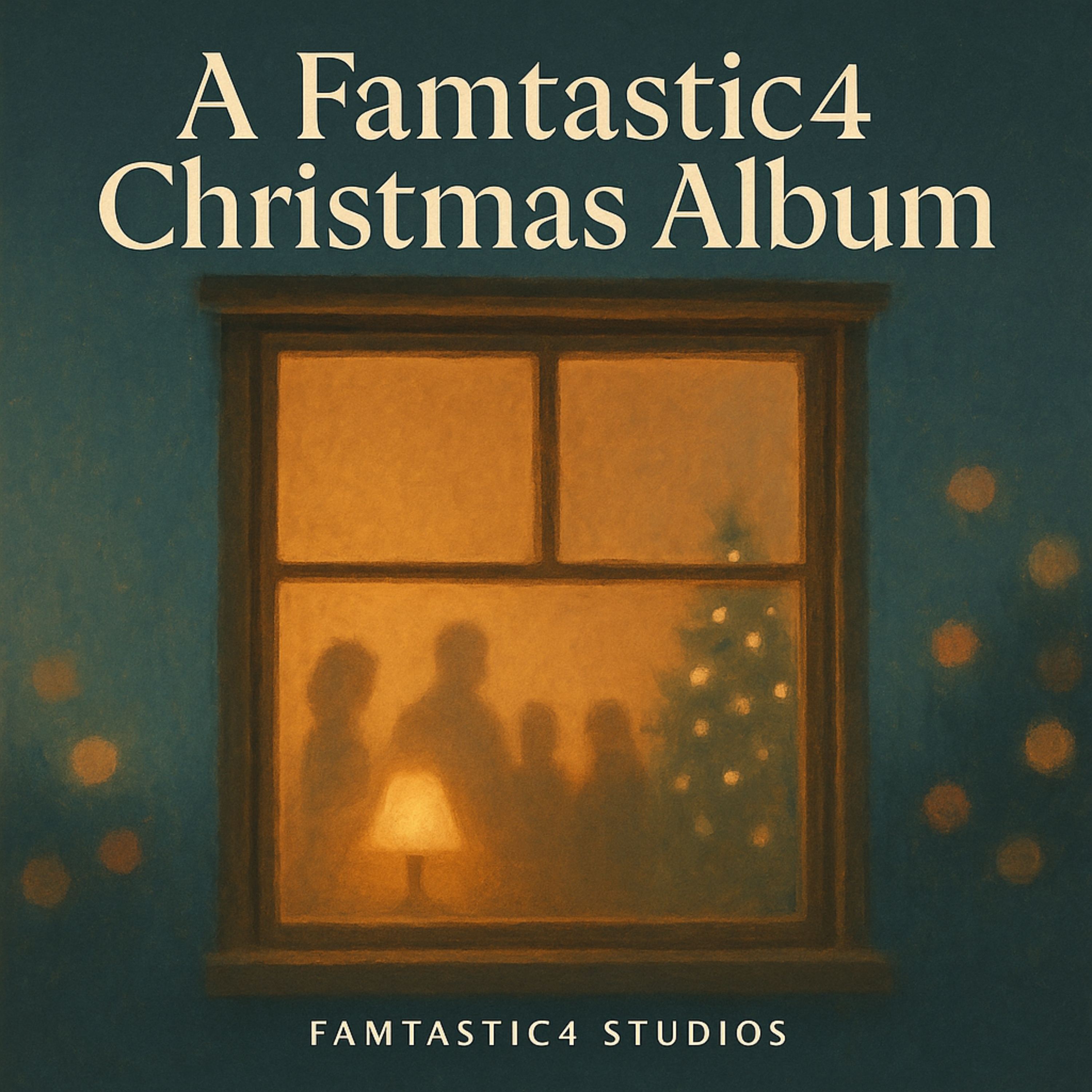 A Famtastic4 Christmas artwork