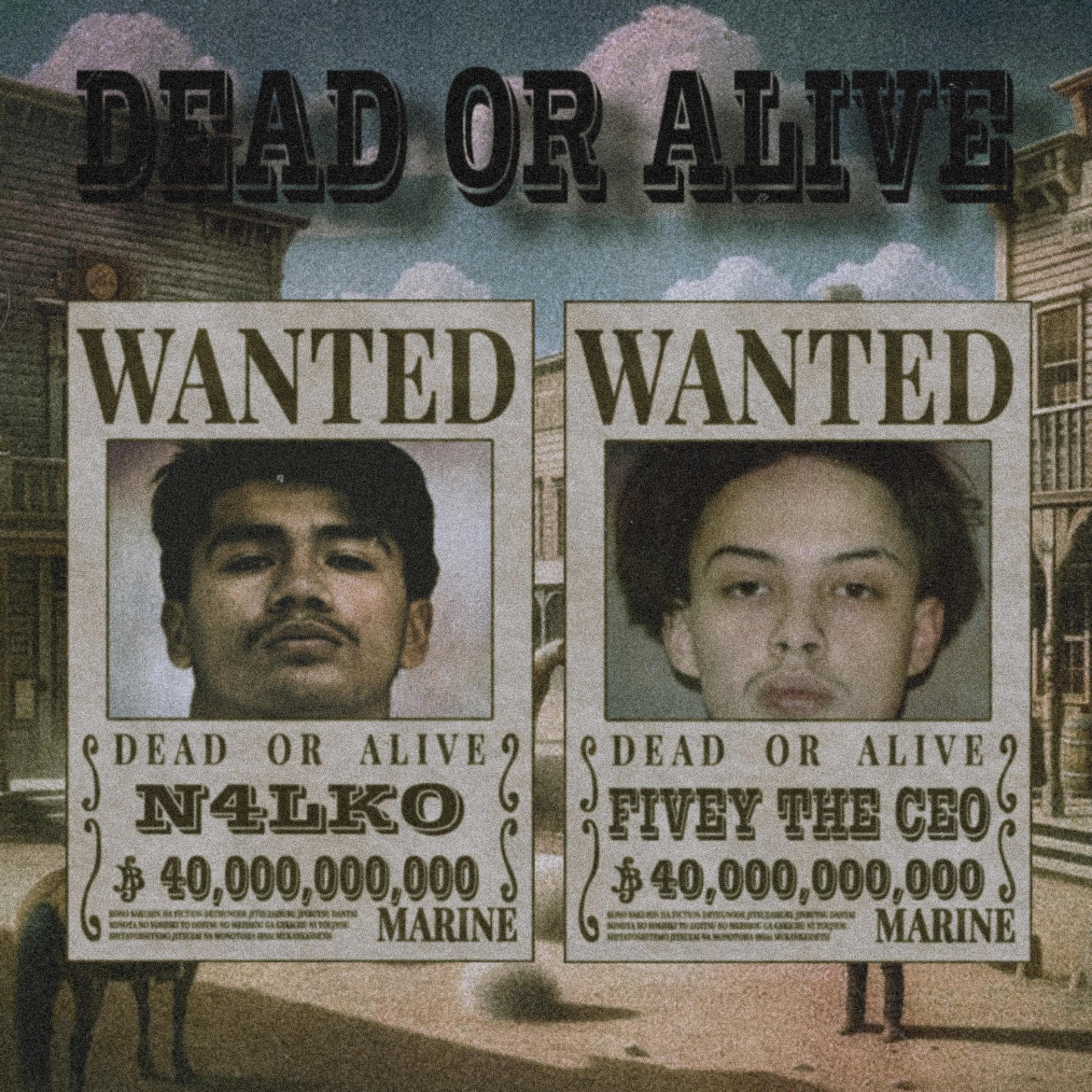 DEAD OR ALIVE artwork