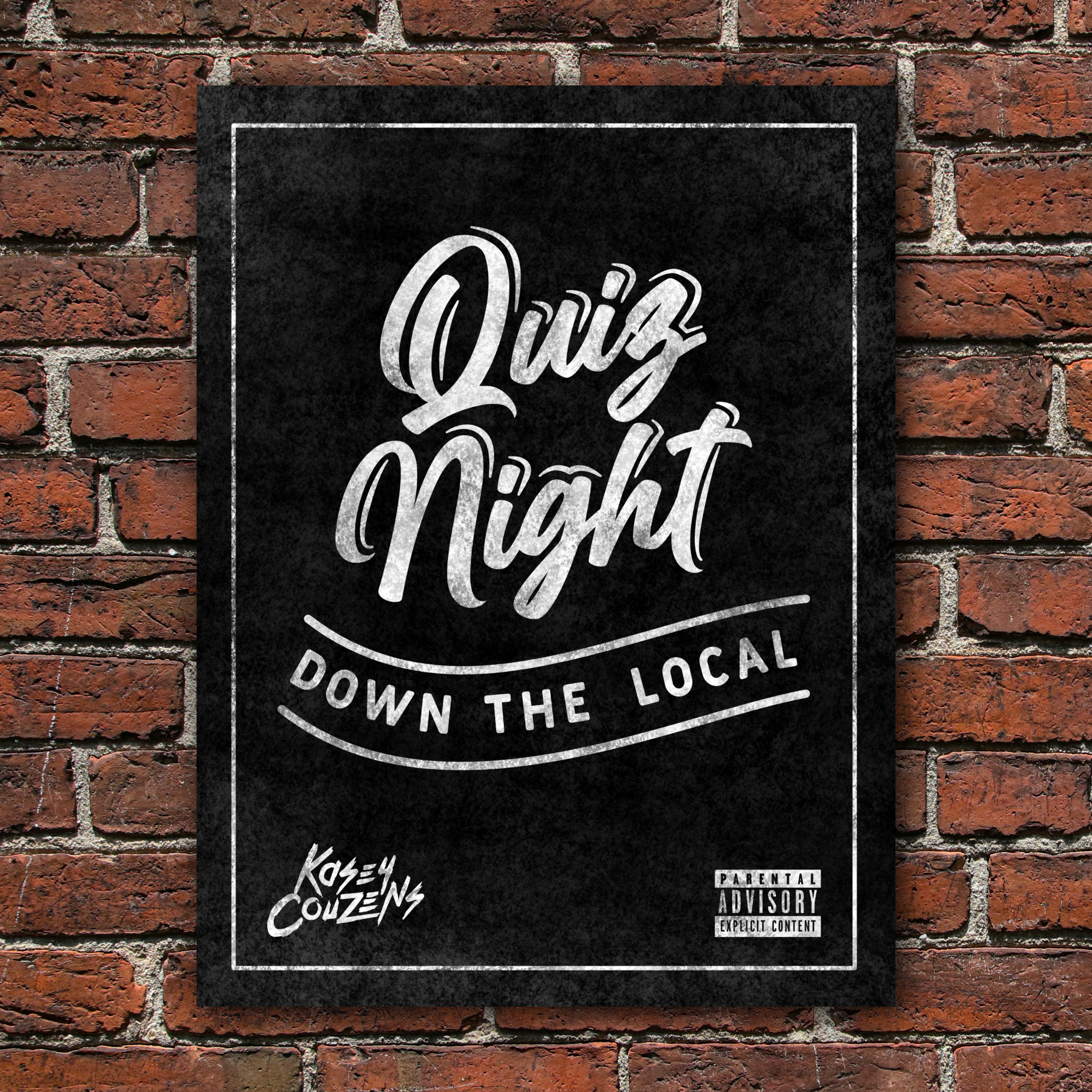 QUIZ NIGHT DOWN THE LOCAL artwork