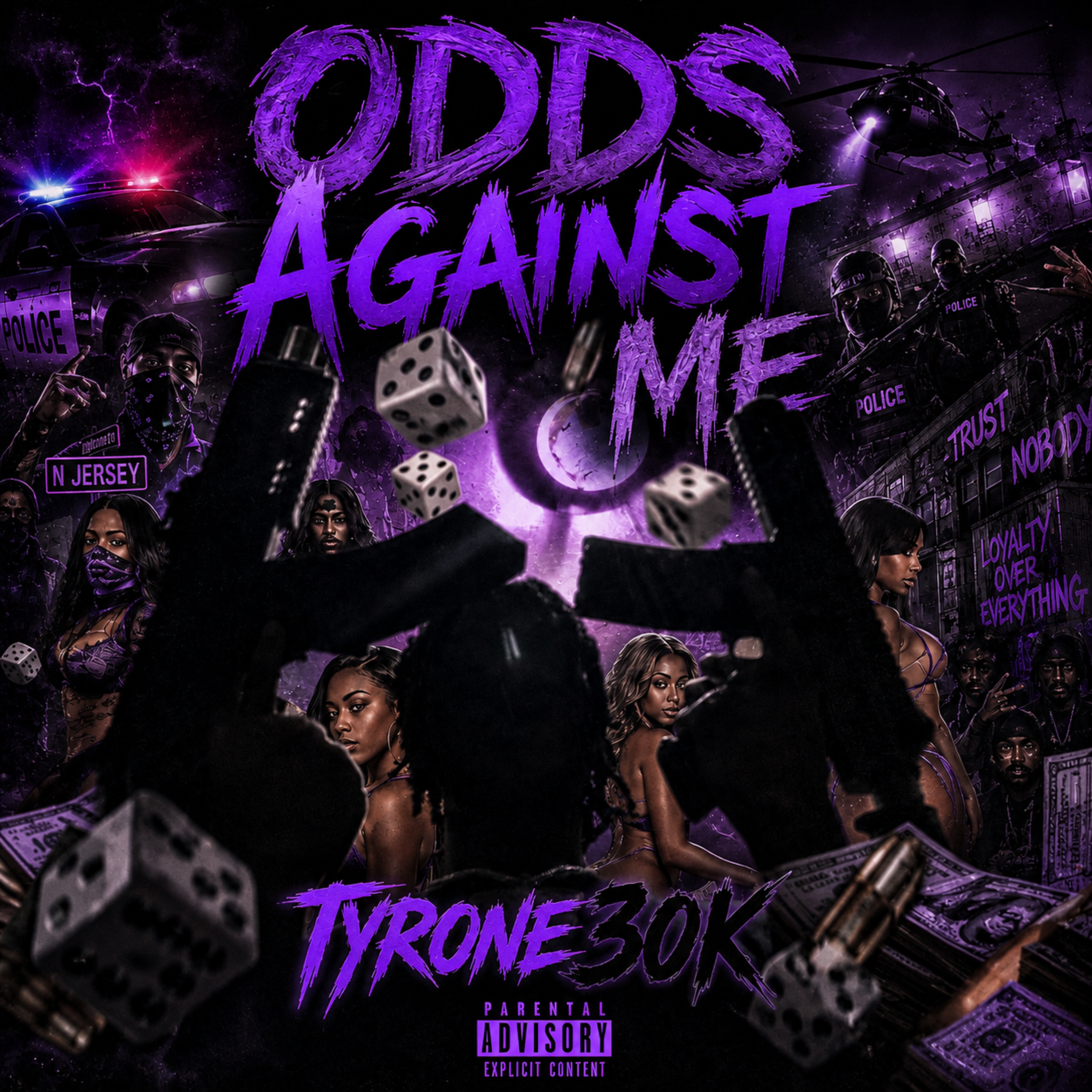 ODDS AGAINST ME by Tyrone30k cover art