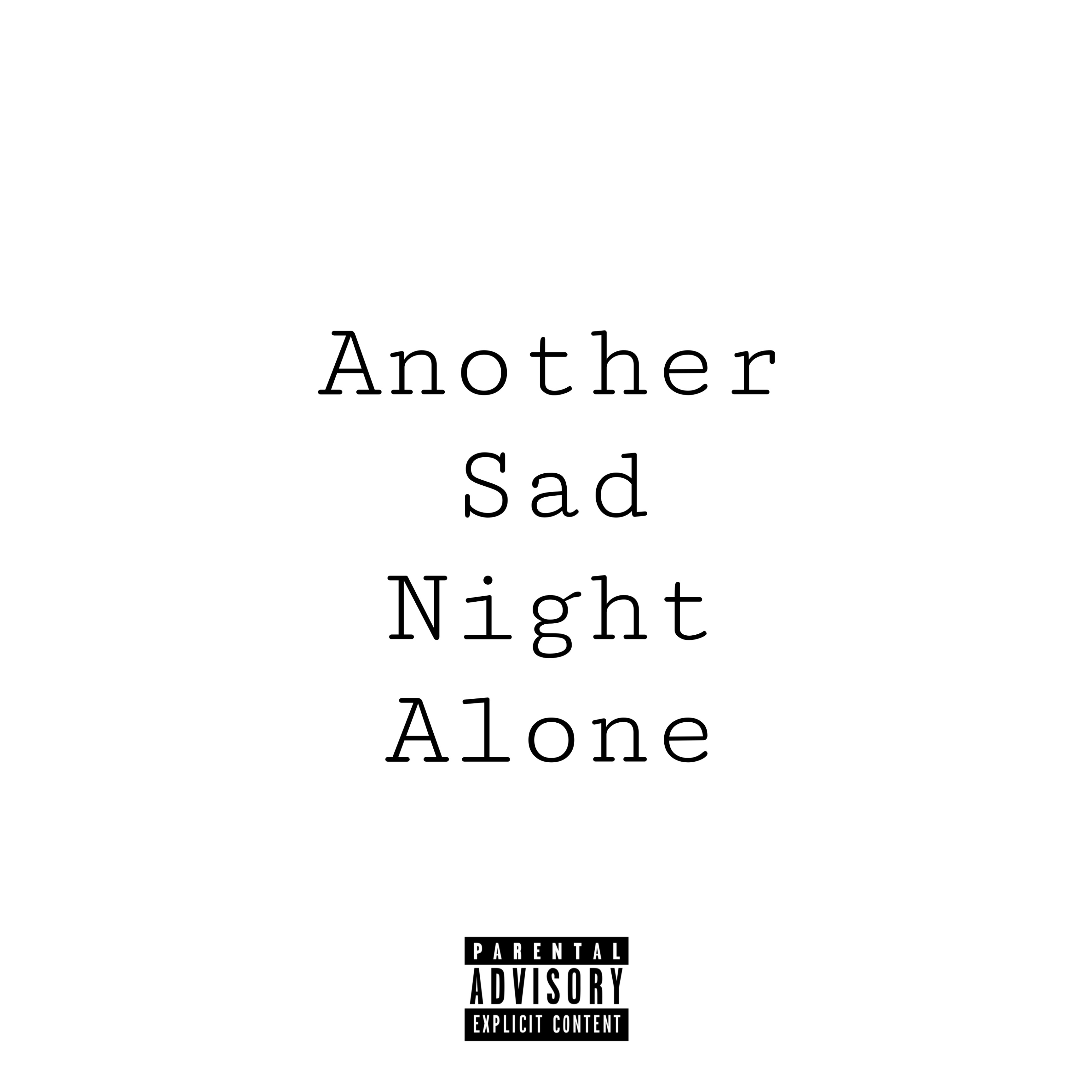 Another Sad Night Alone by Davonne Davis cover art