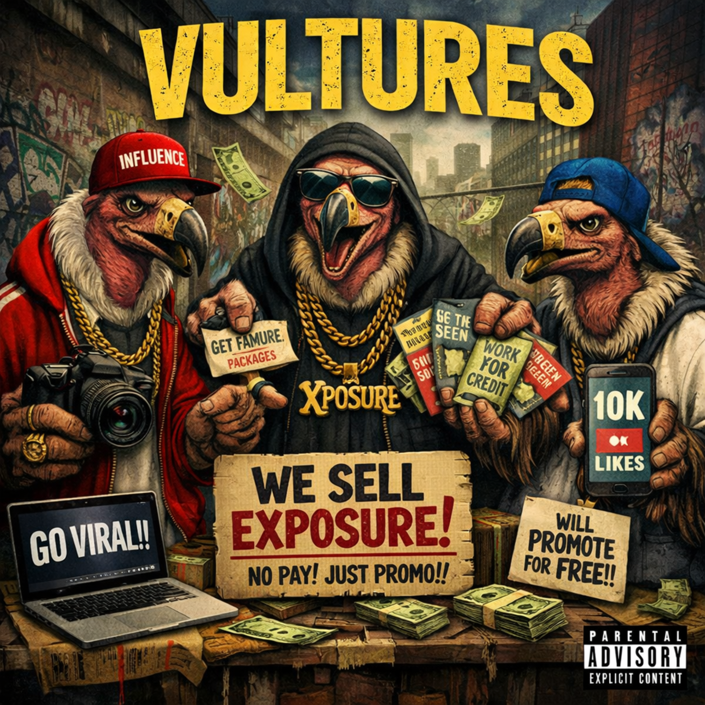 Vultures artwork