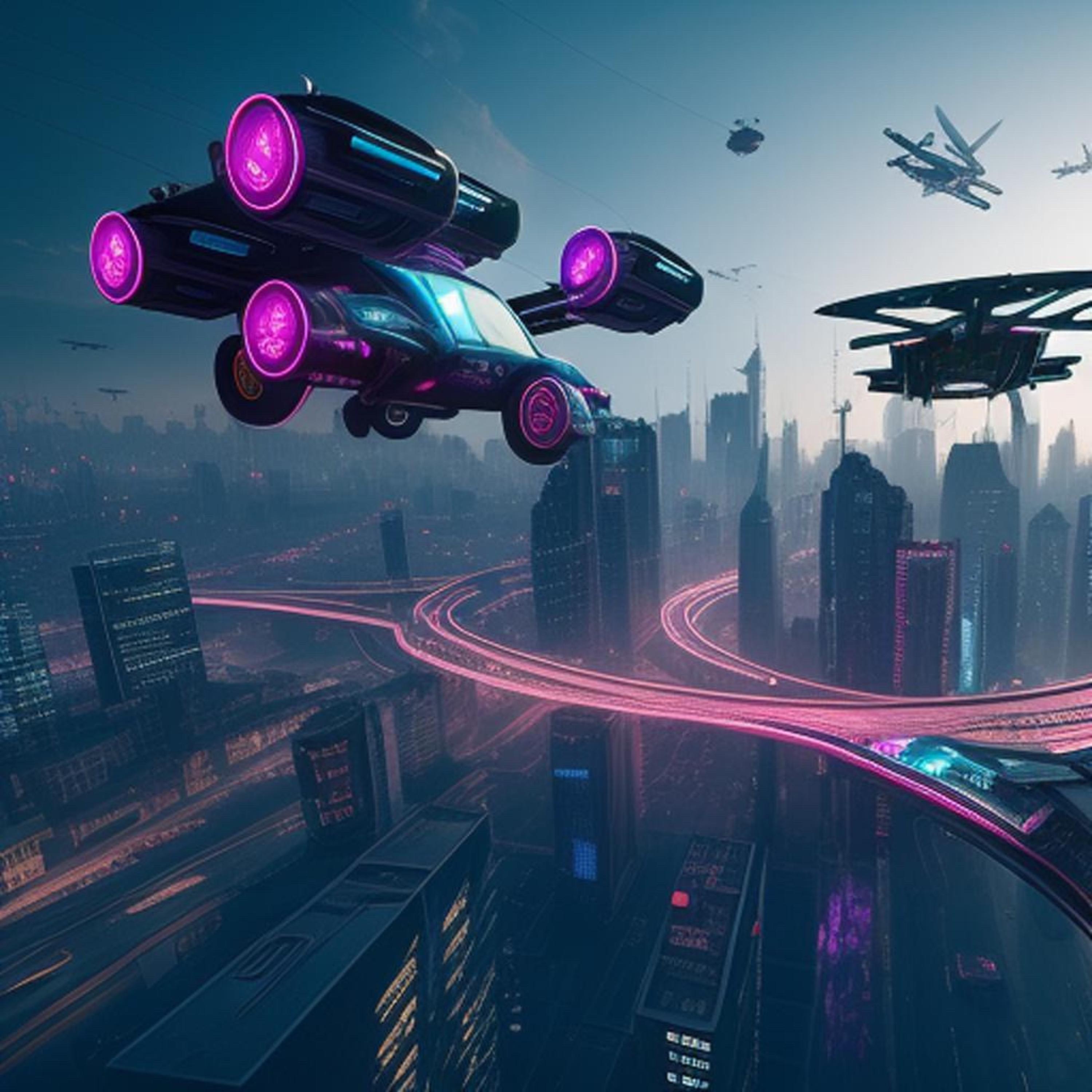 Futuristic artwork