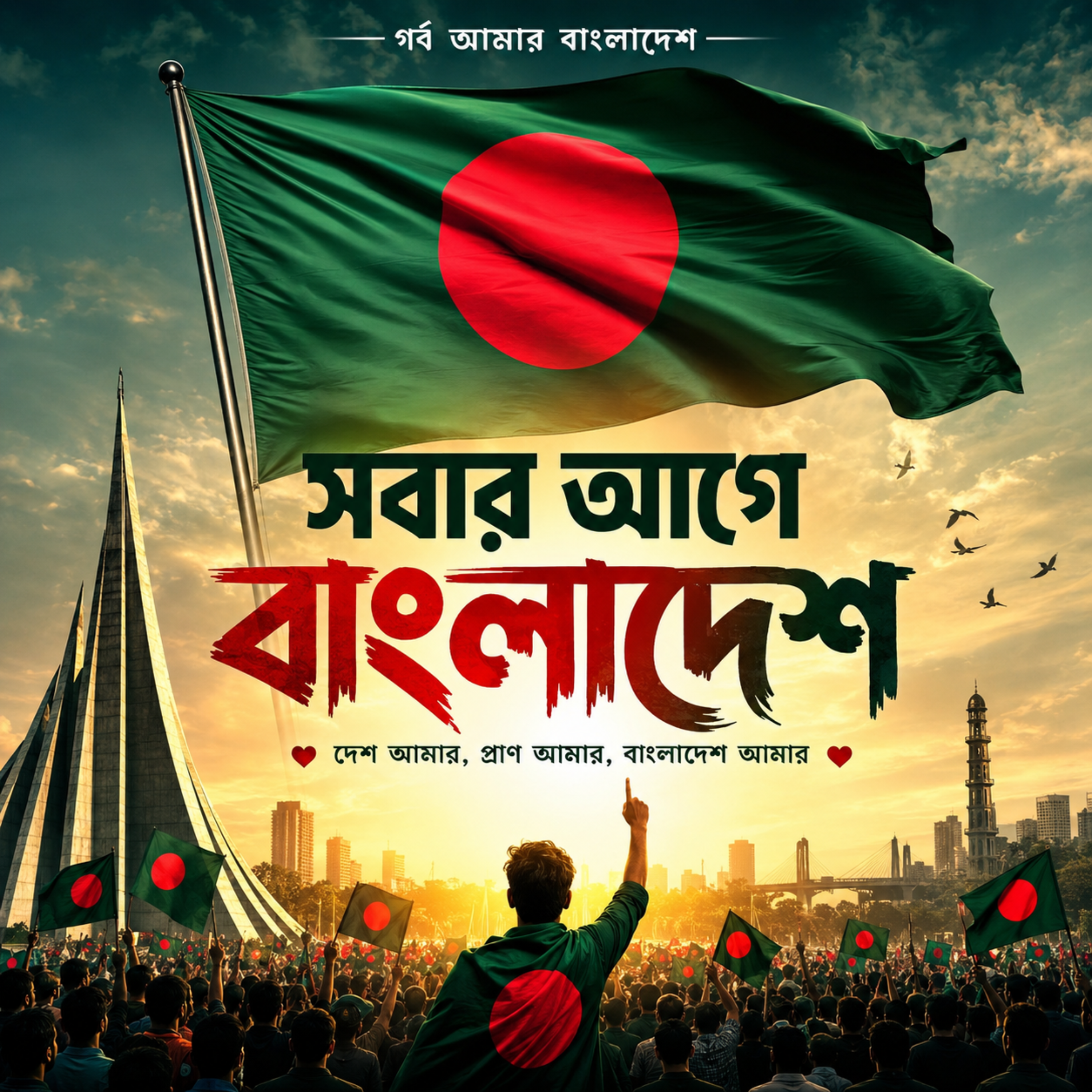 সবার আগে বাংলাদেশ by Tanjid Bhuiyan cover art