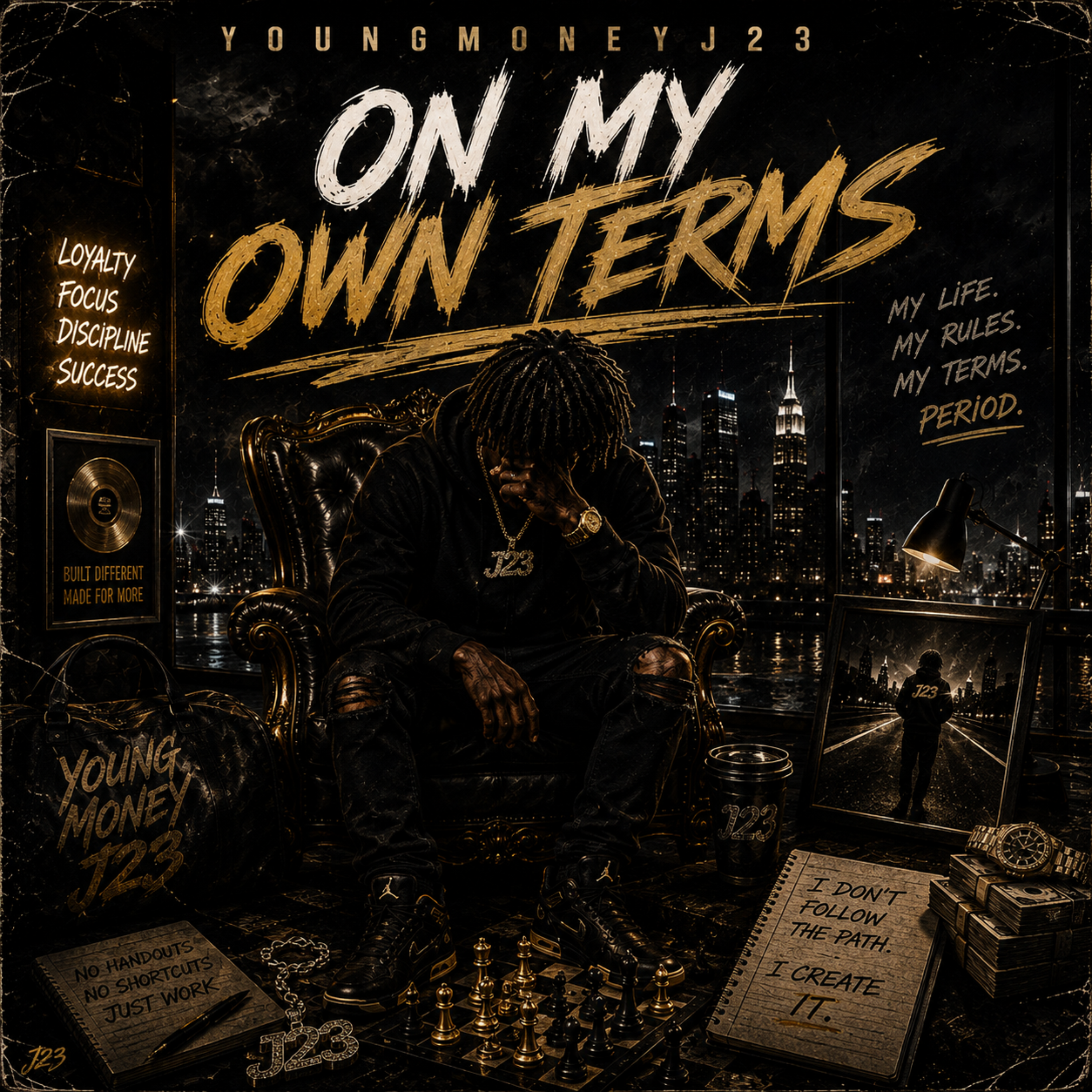 On My Own Terms by YoungMoneyJ23 cover art