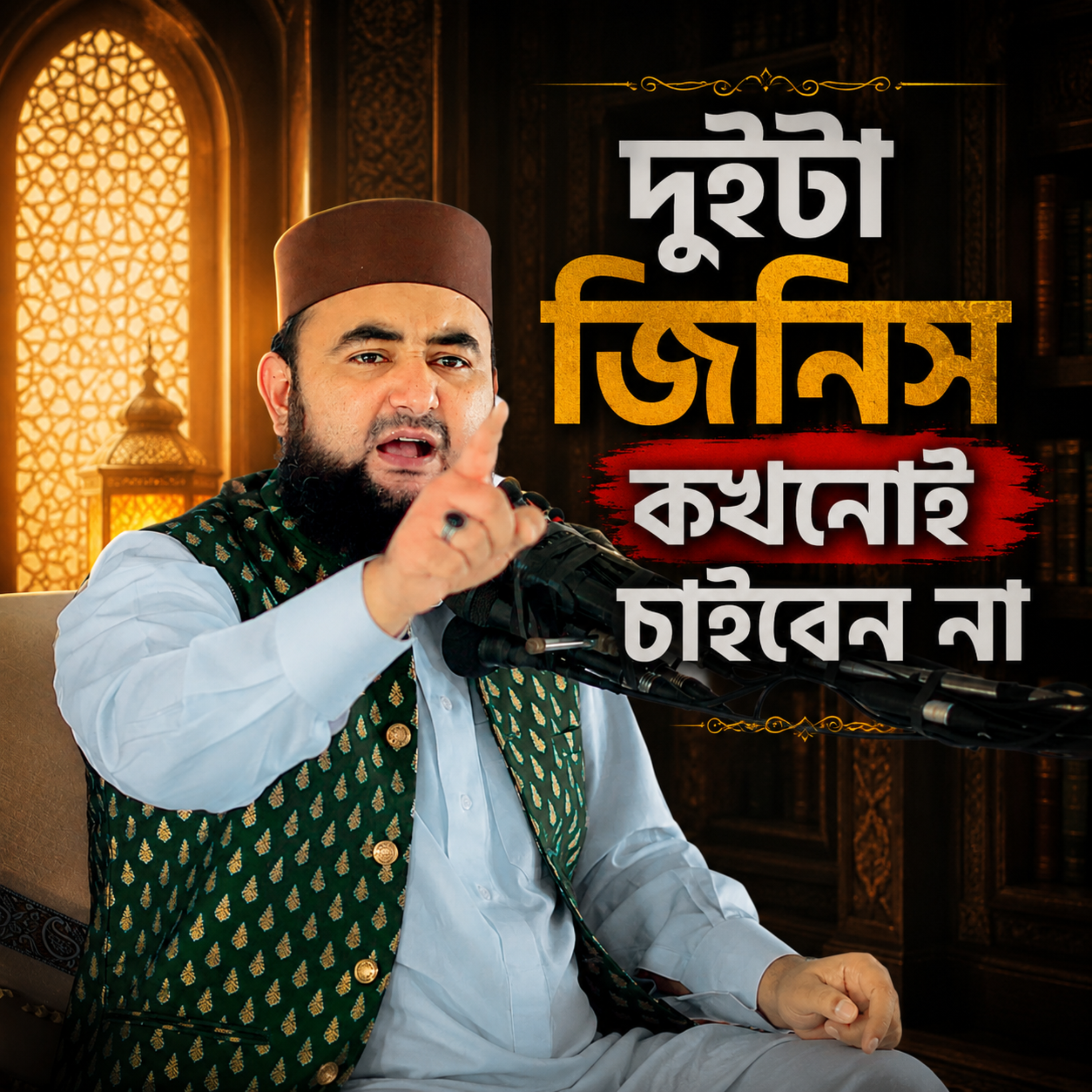 দোয়াতে যে দুইটা জিনিস কখনোই চাইবেন না (Duita Jinis Kokhonoi Caiben Na) by Hafizur Rahman Siddique cover art