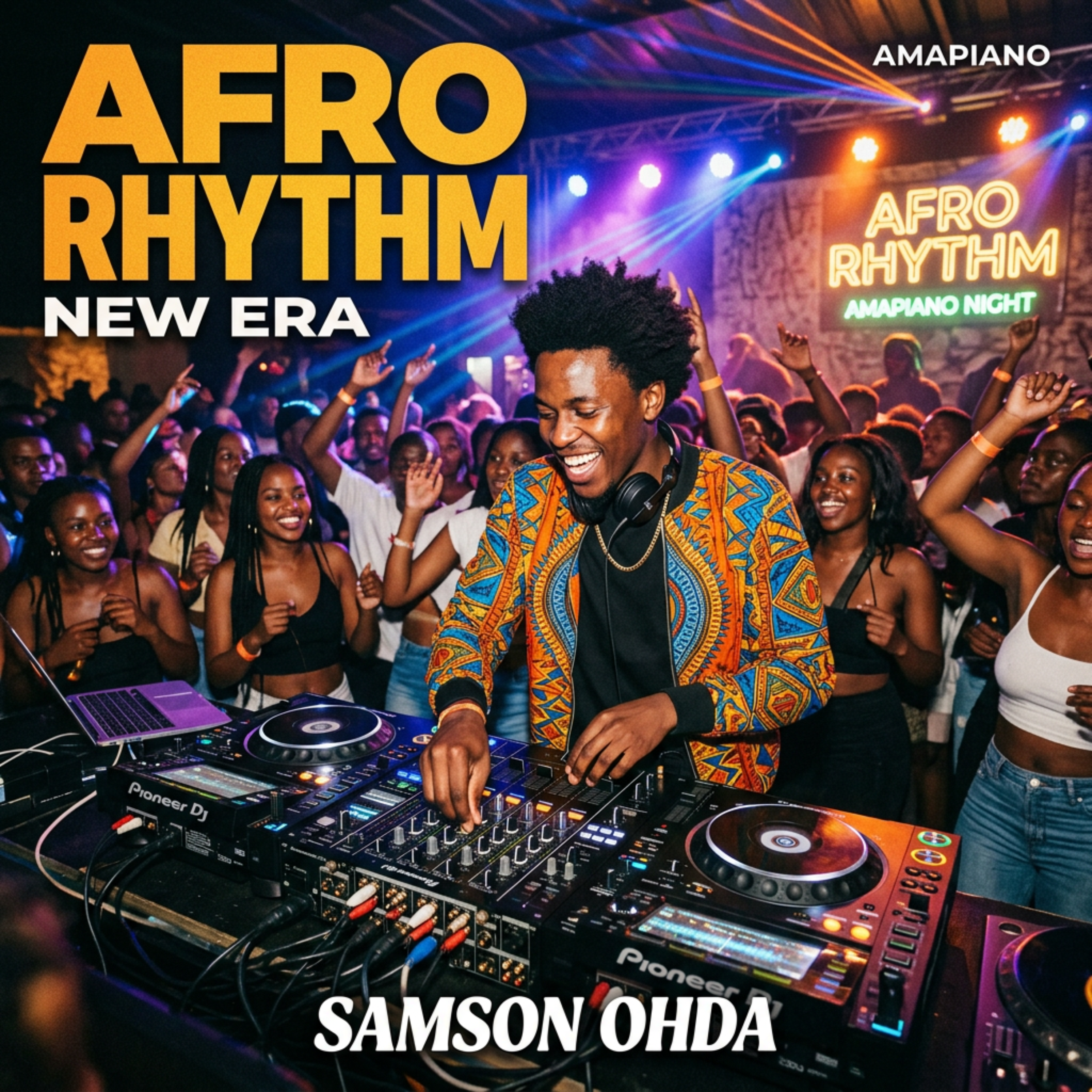 Afro Rhythm New Era by Samson Ohda  cover art