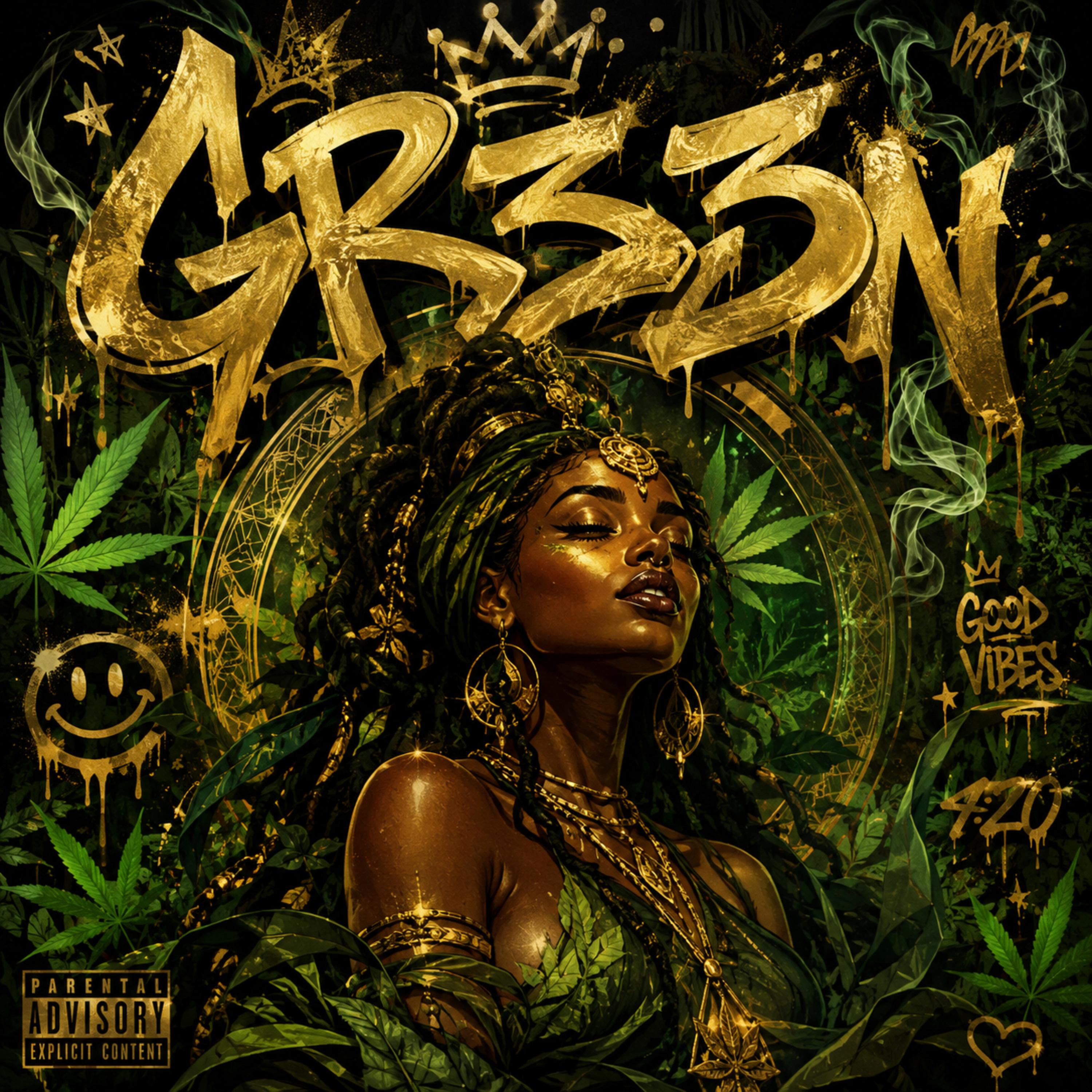 GR33N by AZIIBAE cover art