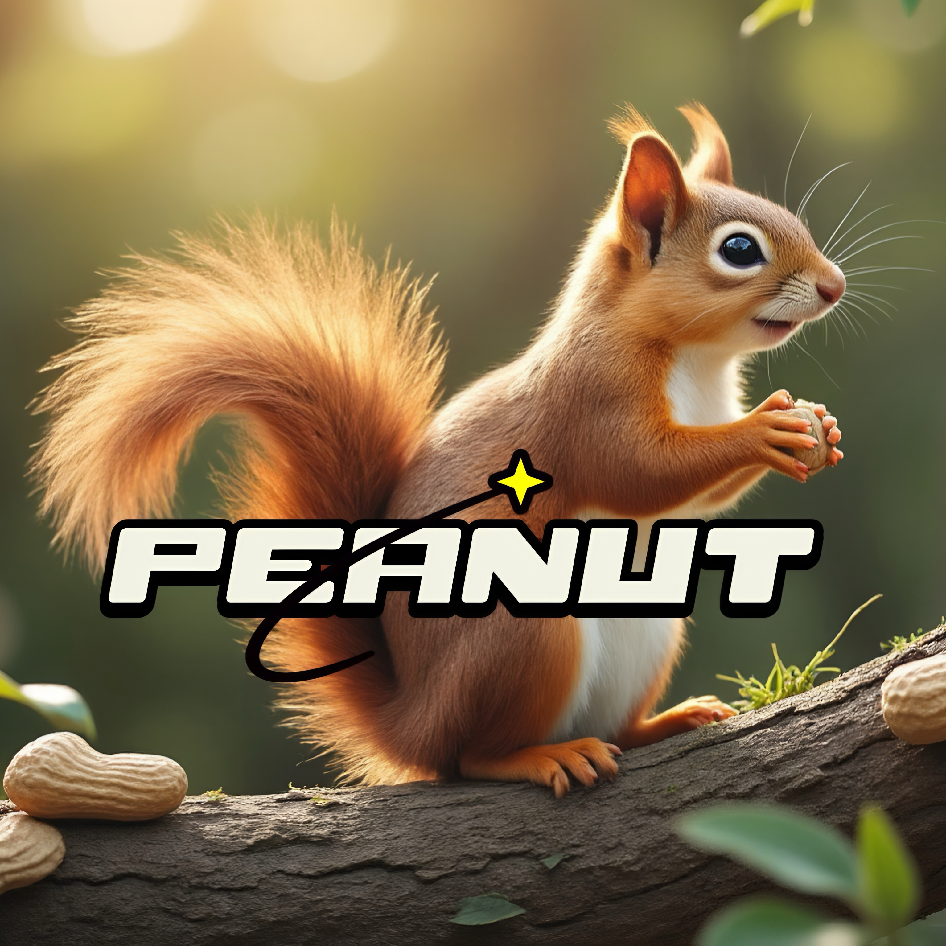 Peanut The Squirrel by Shreddick cover art
