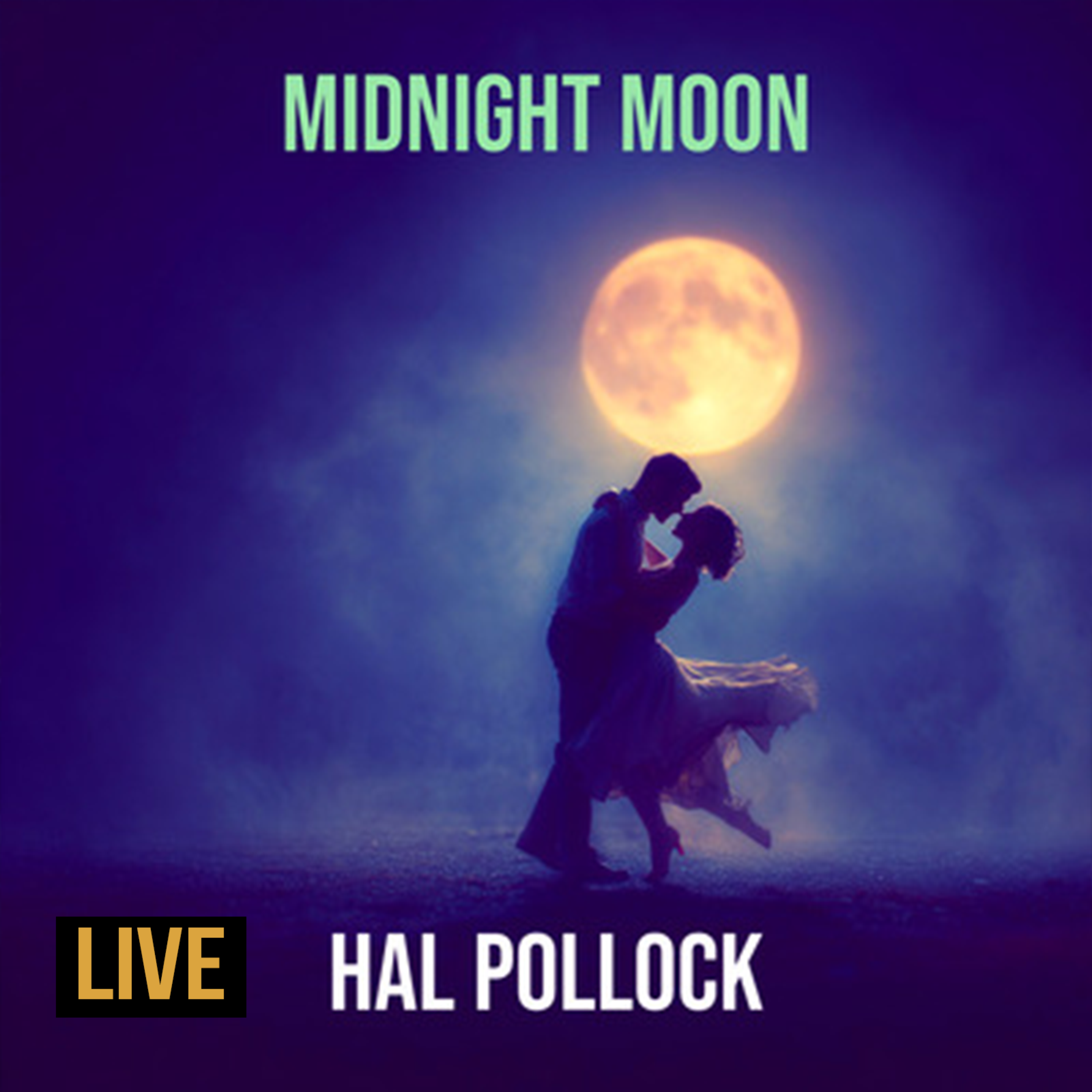 Midnight Moon (LIVE) by Hal Pollock cover art