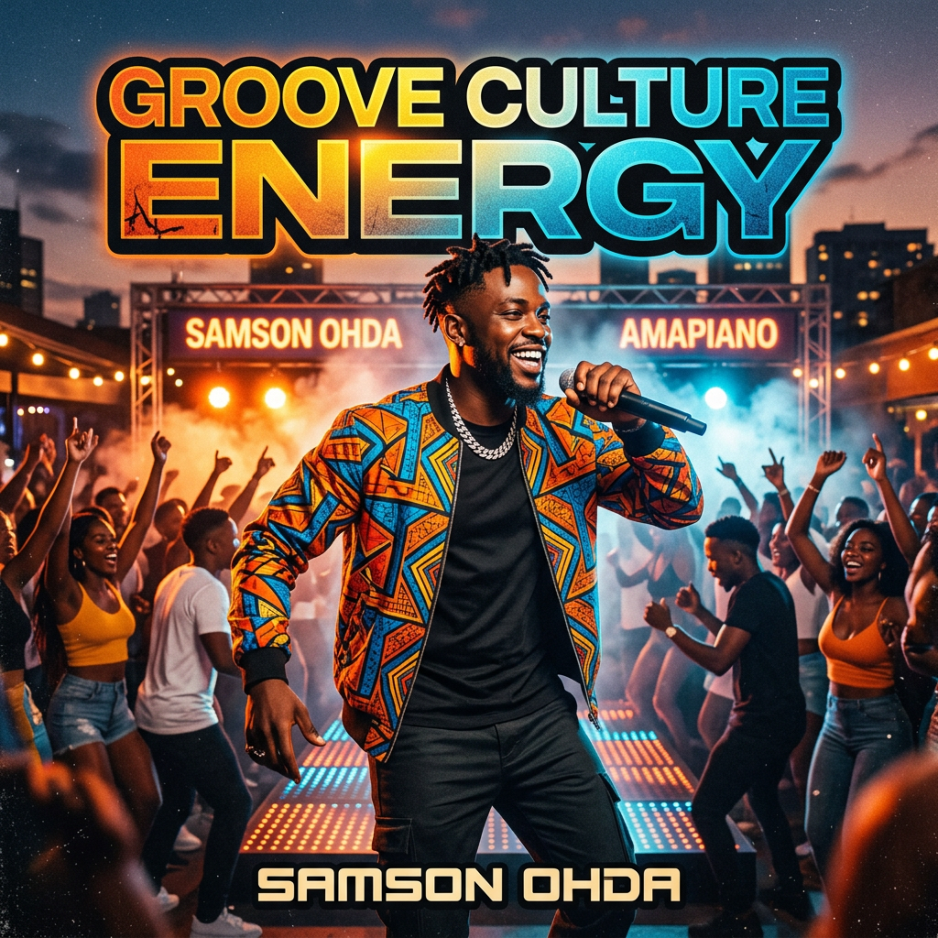 Groove Culture Energy by Samson Ohda  cover art