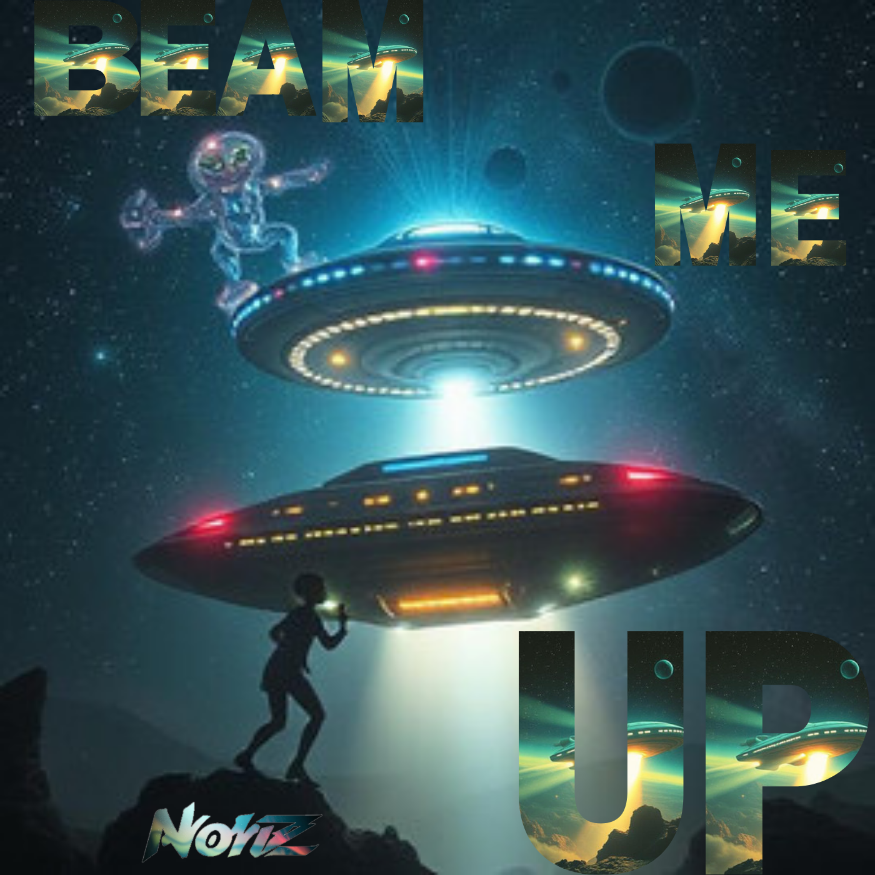 BEAM ME UP artwork