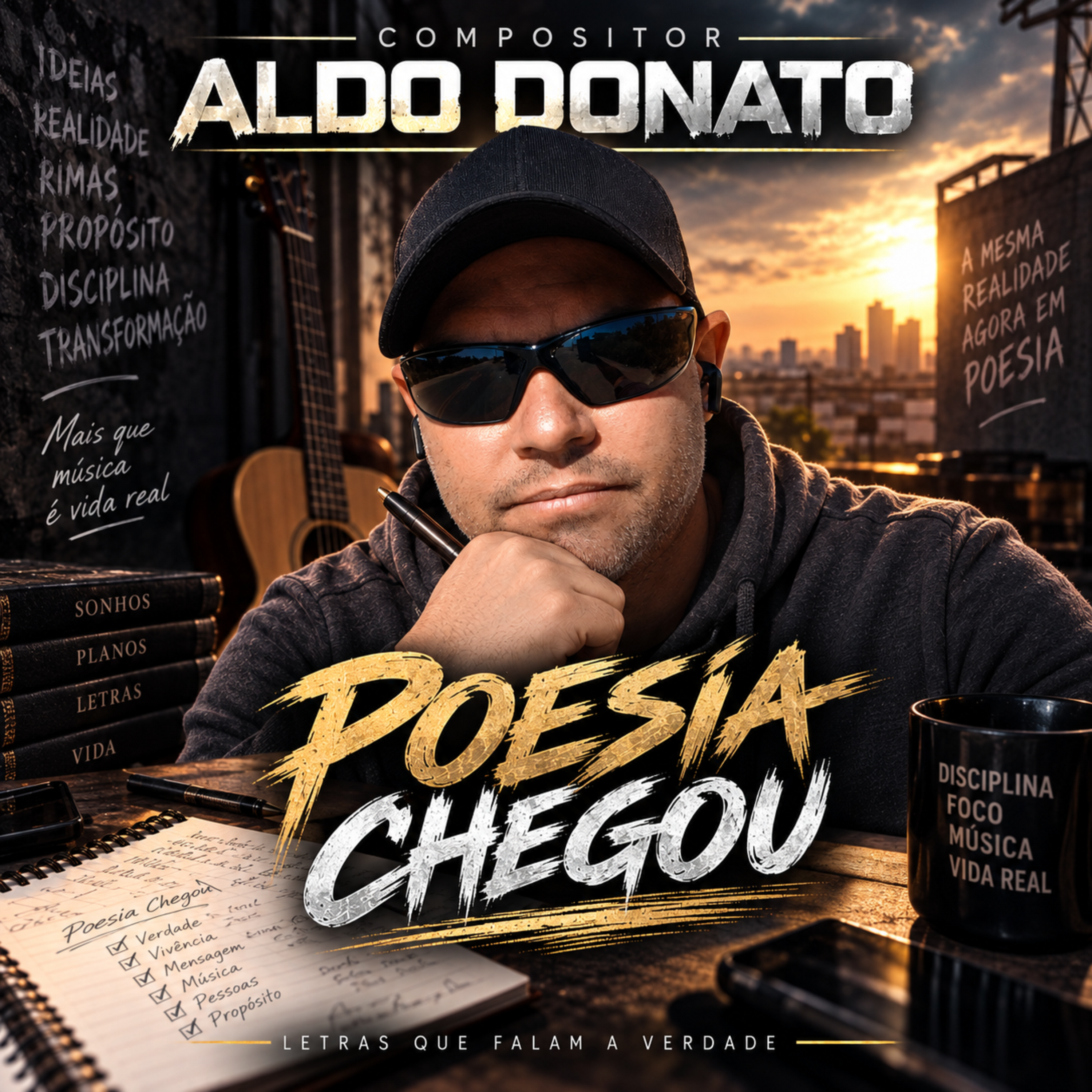 Poesia Chegou by AldoDonato cover art