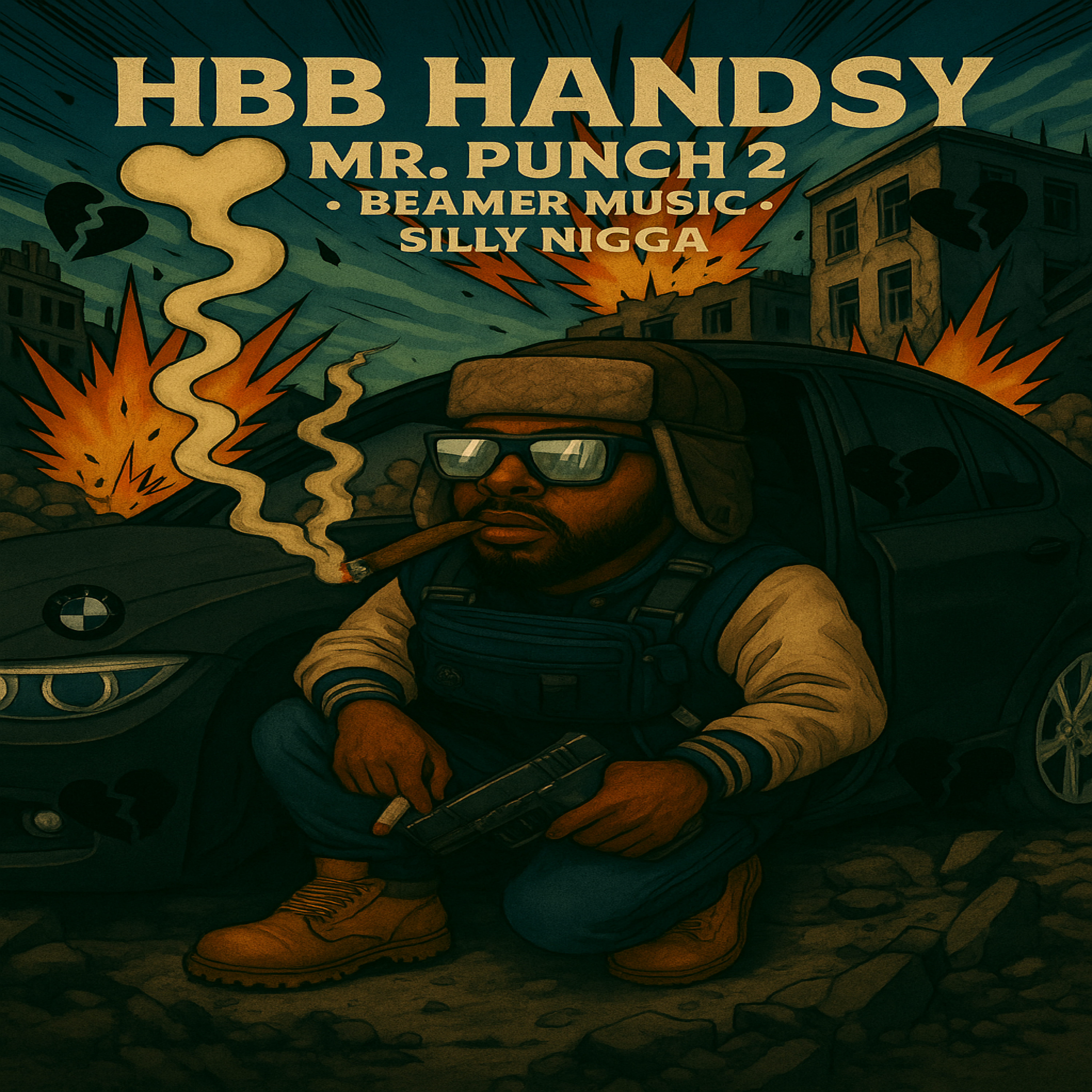 mr. punch 2 / beamer music / silly nigga artwork