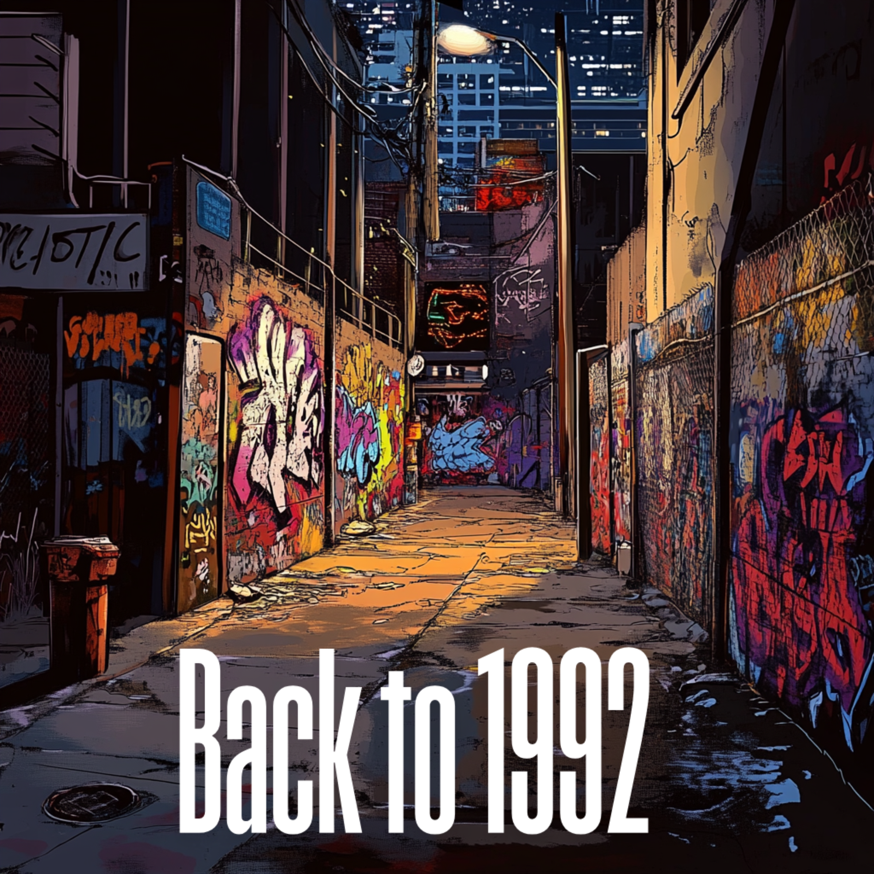 back to 1992 old School Boom Bap artwork