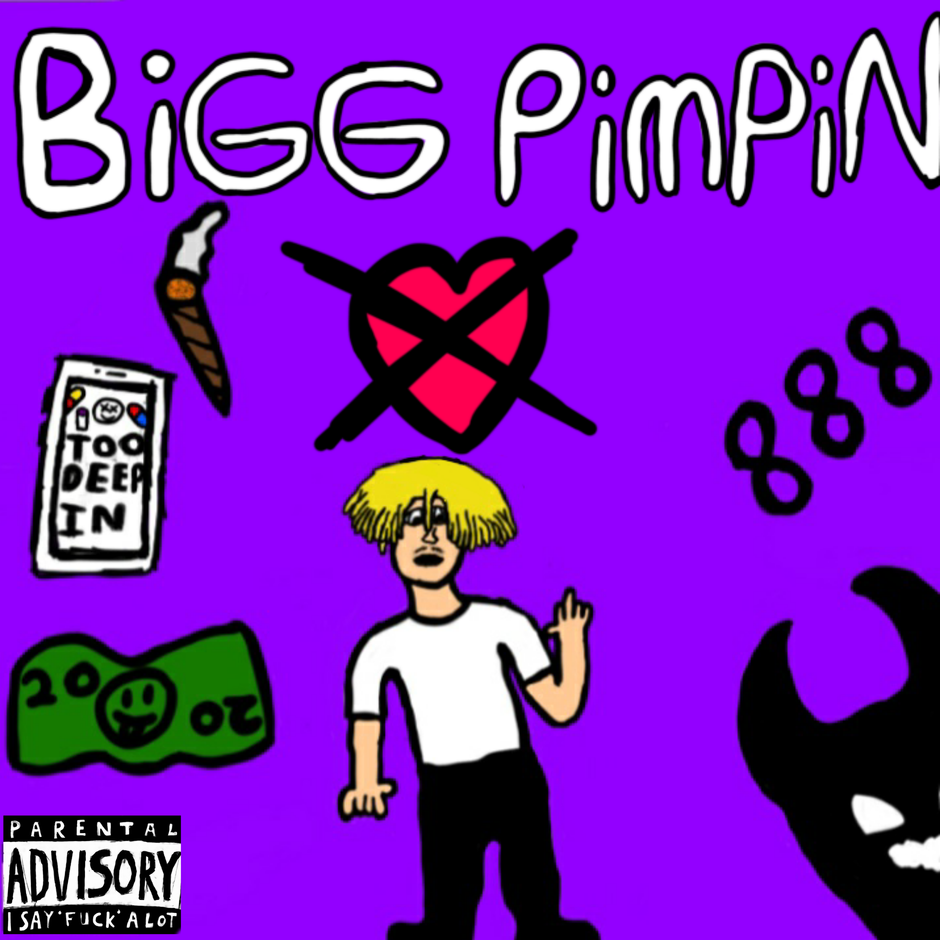 Bigg Pimpin artwork