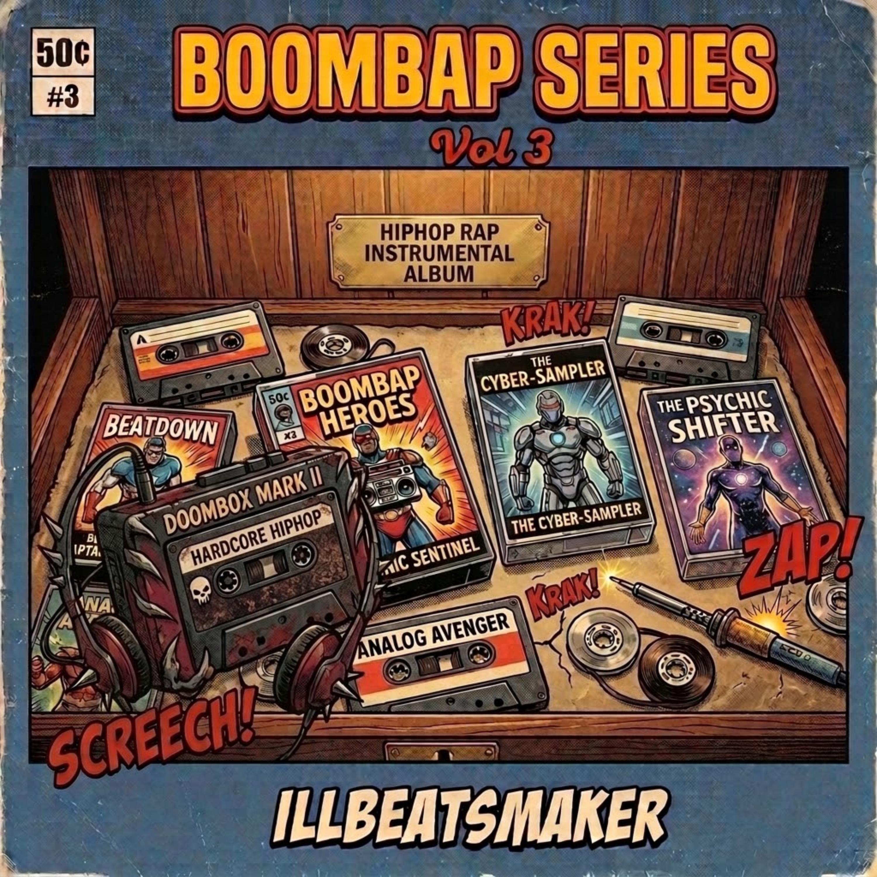 BoomBap Series Vol 3 by Illbeatsmaker cover art