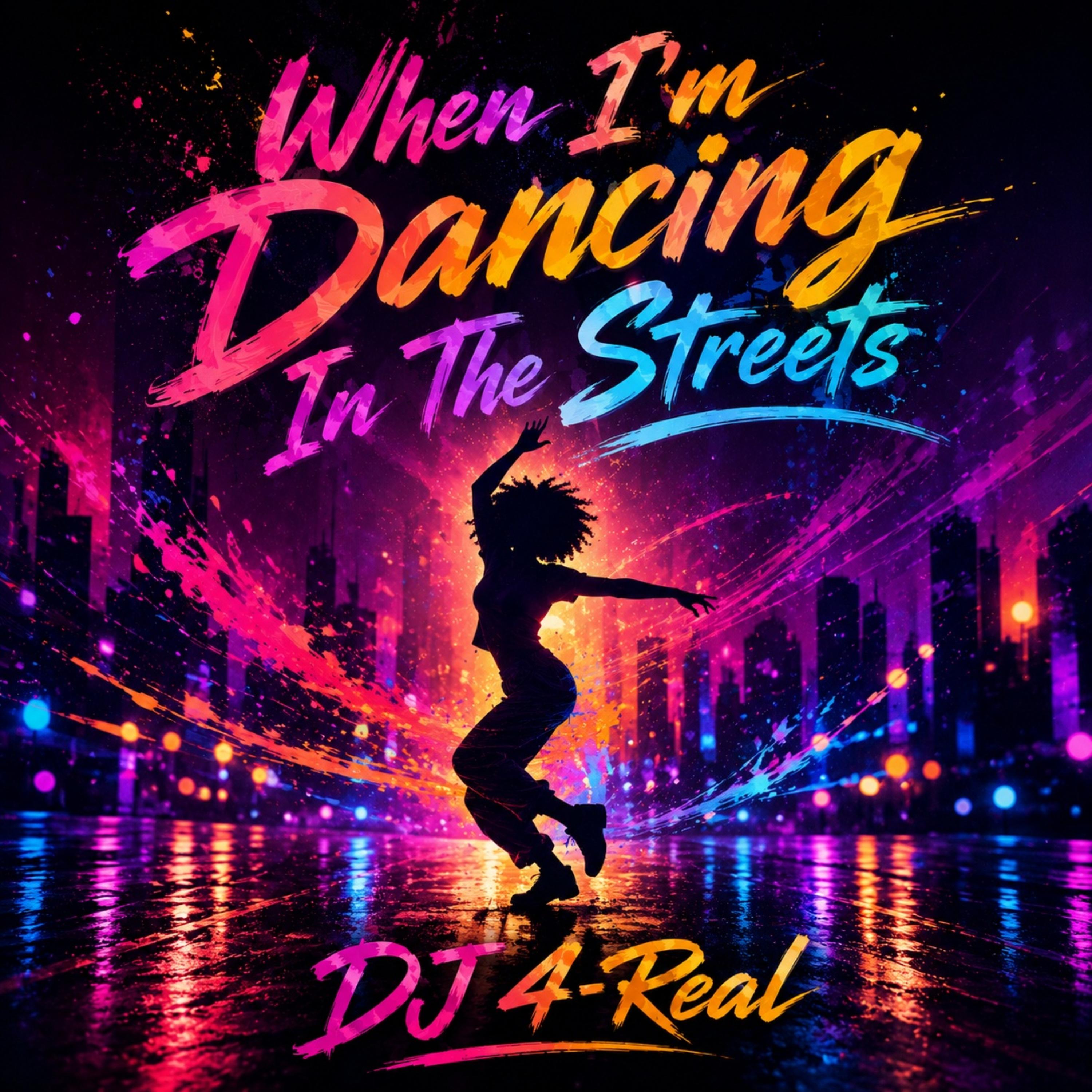 When Im Dancing In The Streets by Dj 4-Real cover art