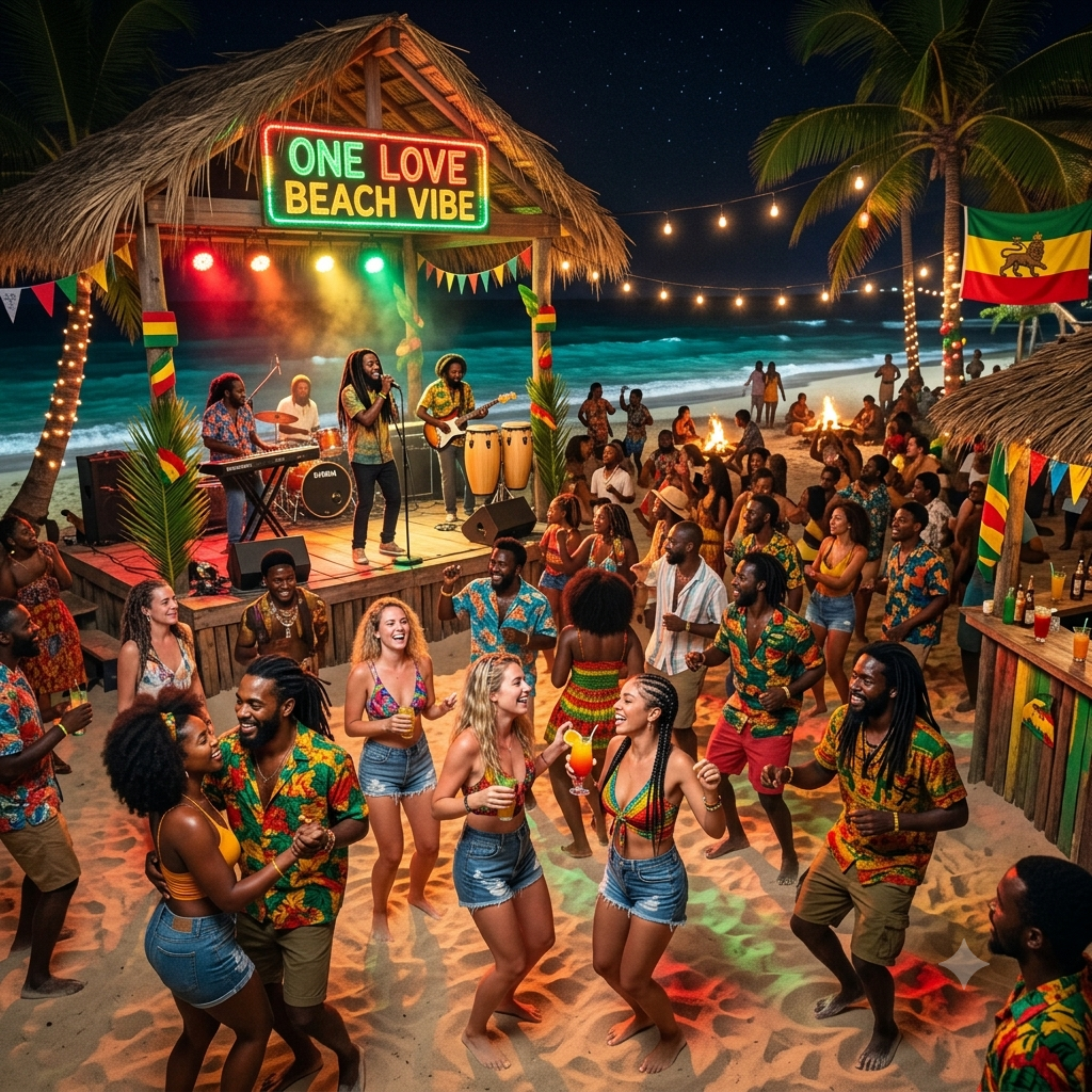 OCEAN TIDE ( FEEL THE RIDDIM ) by Tim Anderson Lyrics cover art