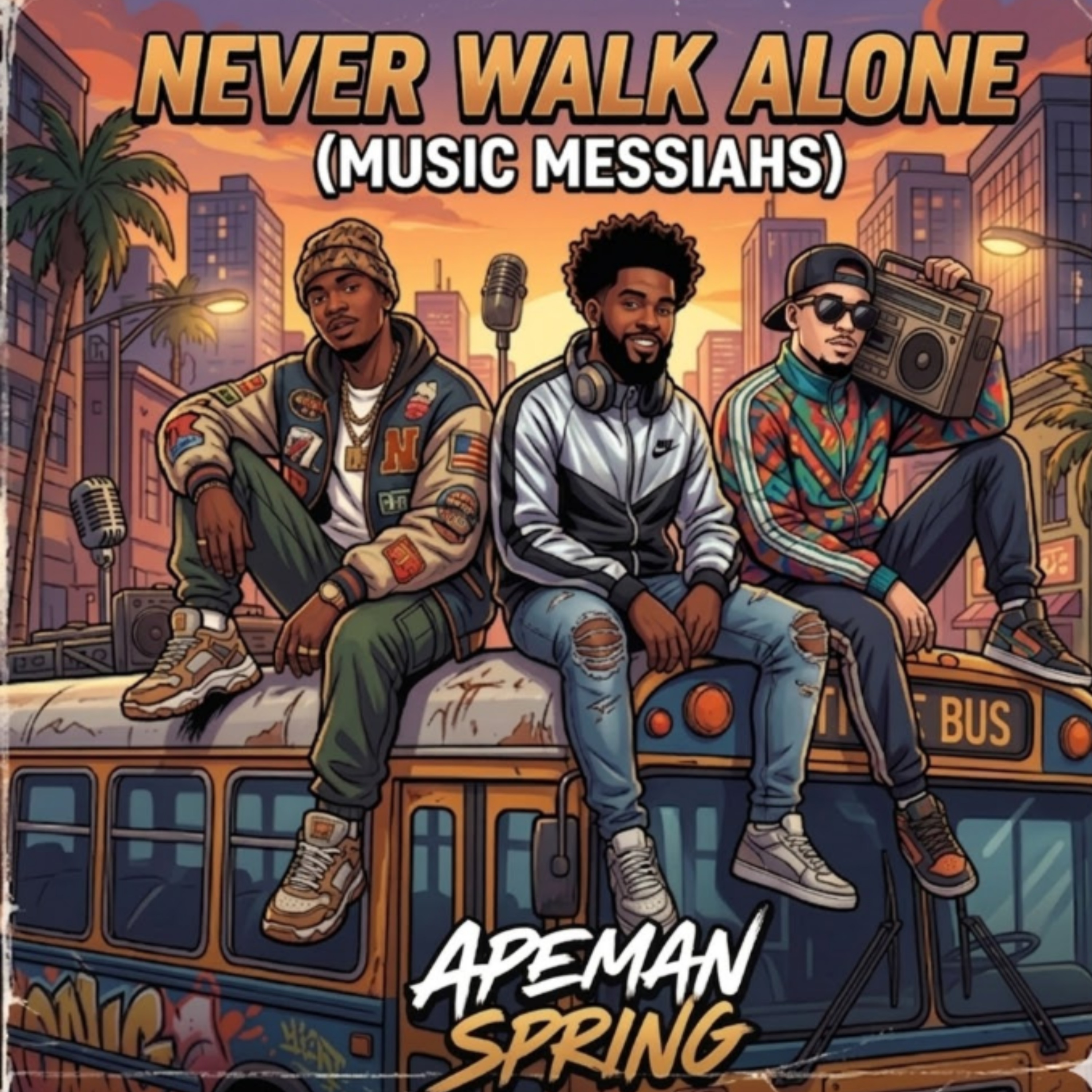 NEVER WALK AlONE artwork