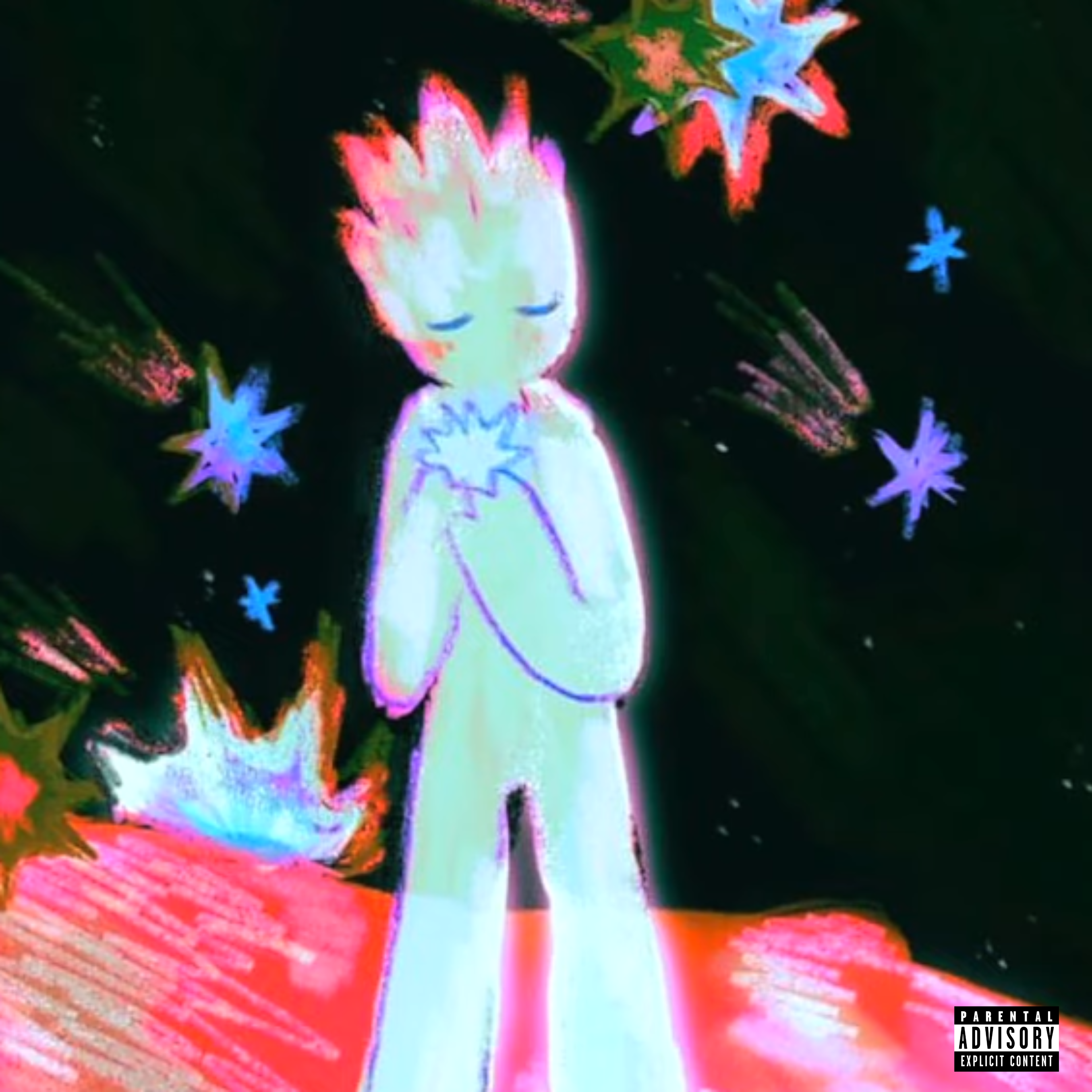 my friend's name is drugs. artwork