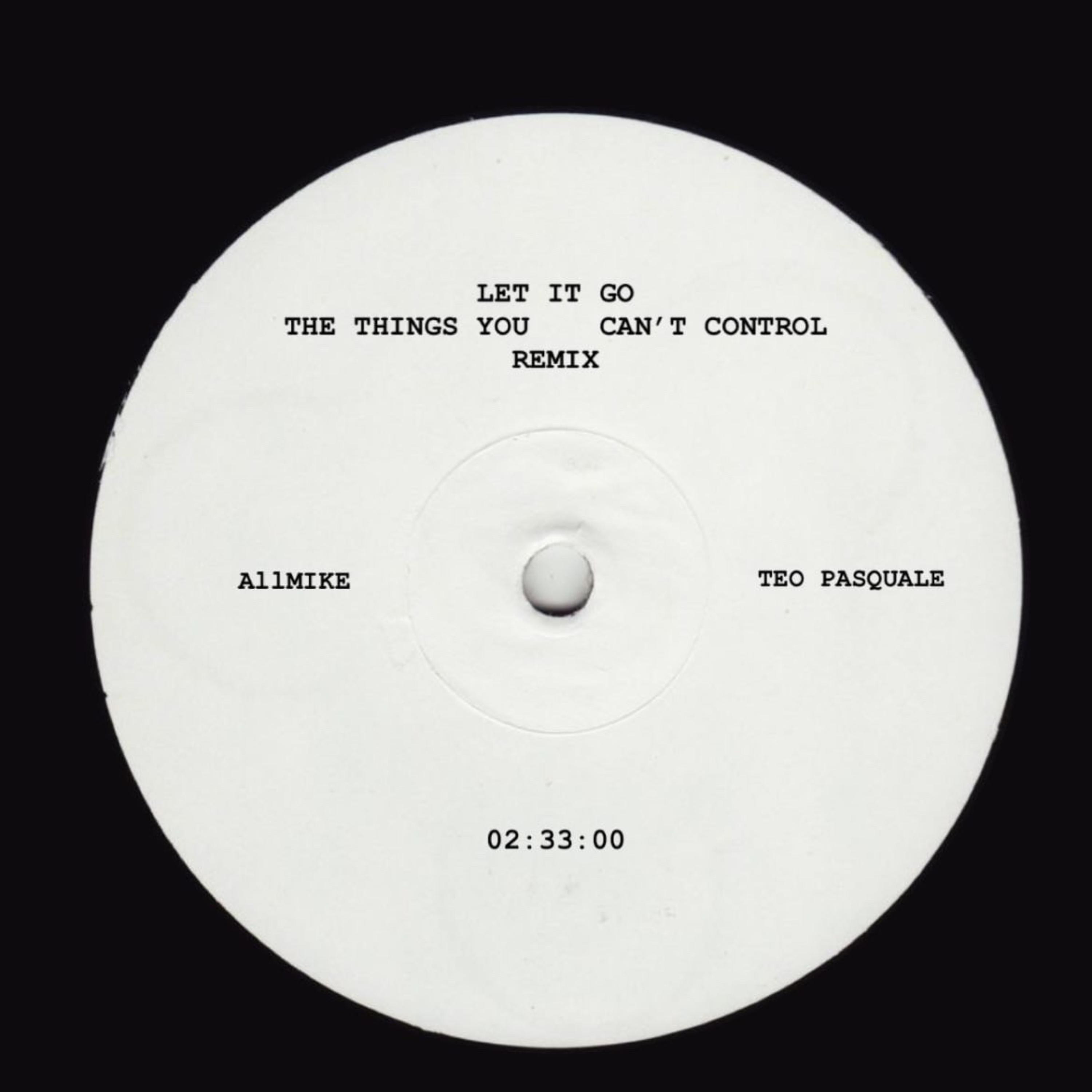 Let It Go the Things You Can't Control (Remix) artwork