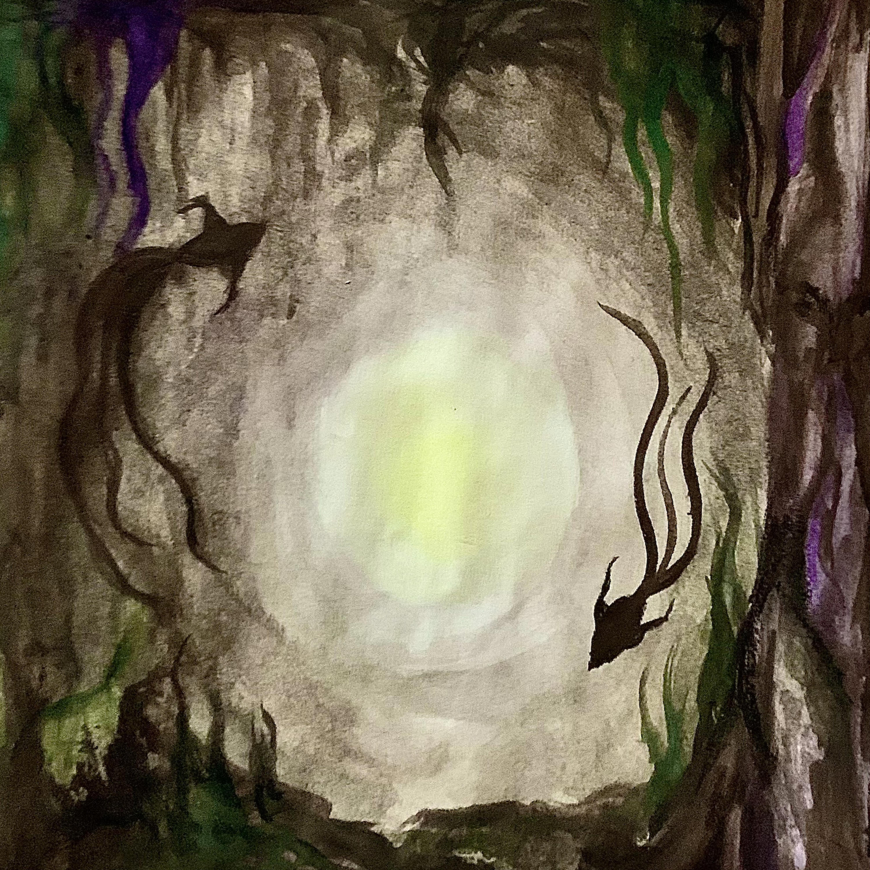 swimming in ink artwork