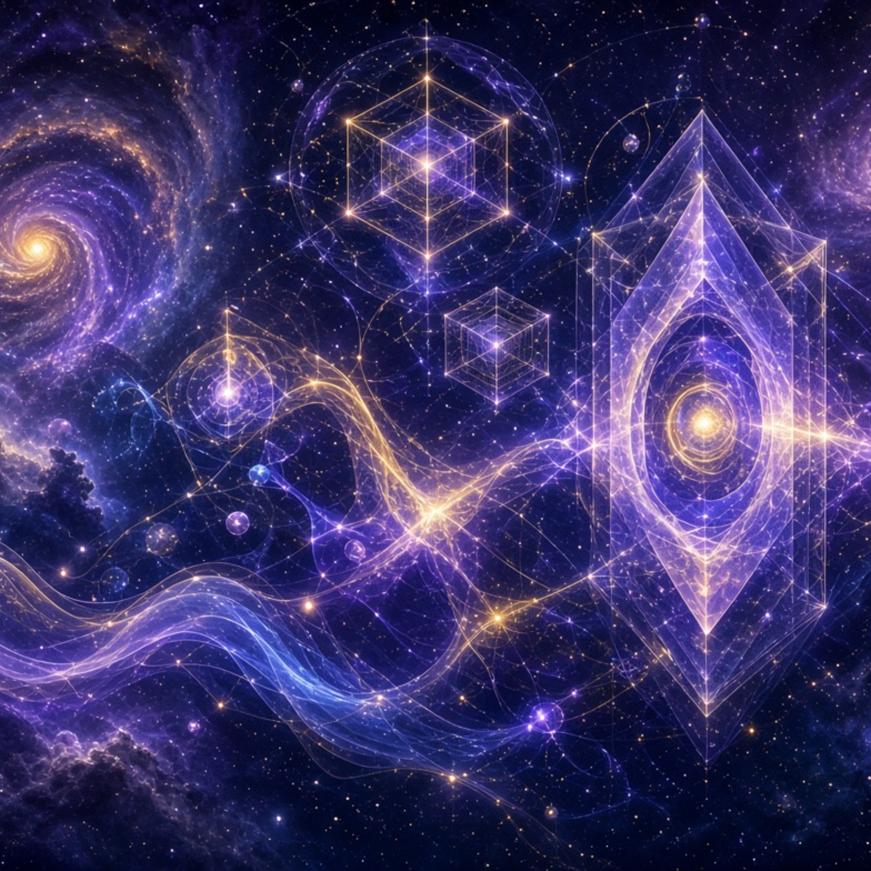 Extra-Dimensional Quantum Communication by CosmicBeyond cover art