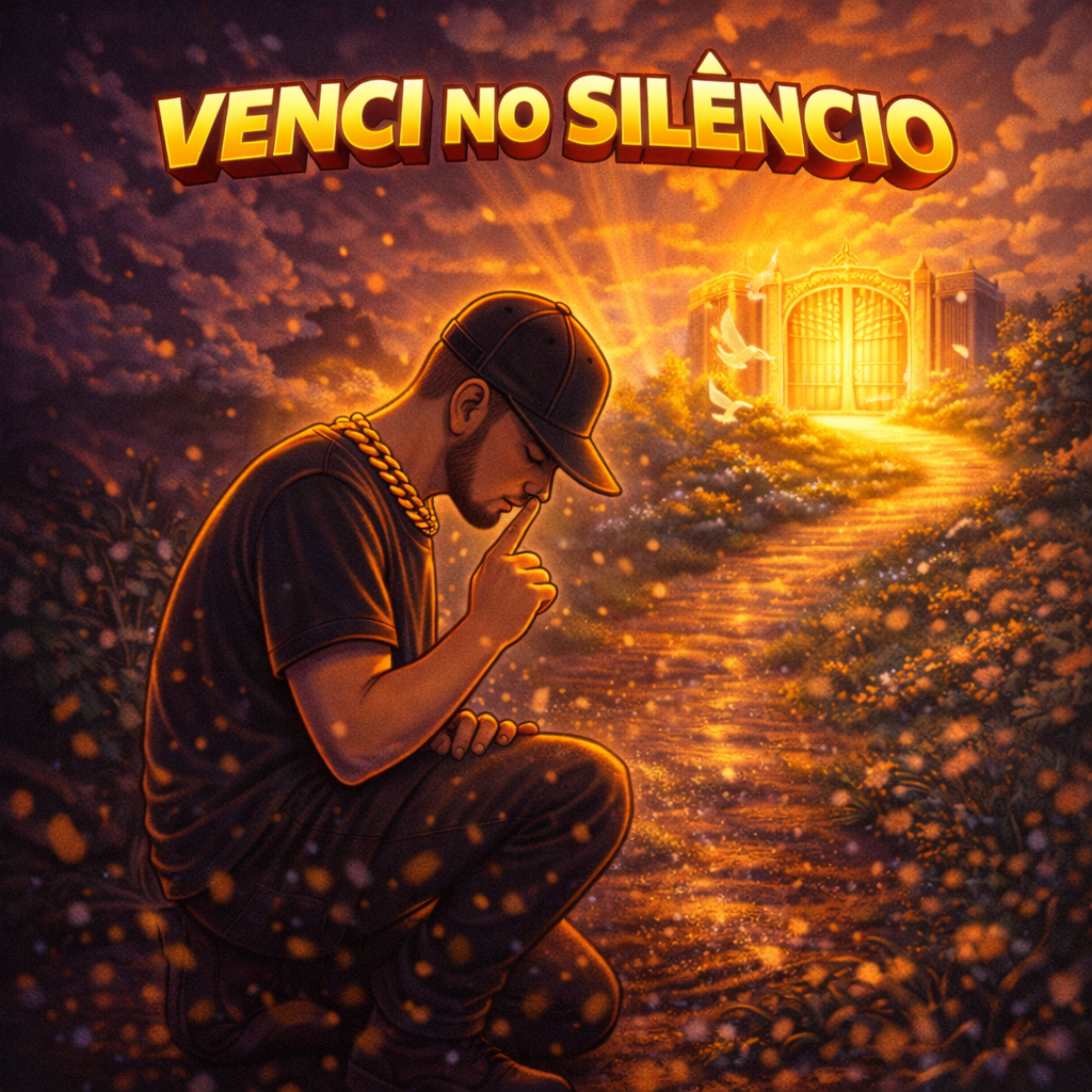 venci no silêncio artwork
