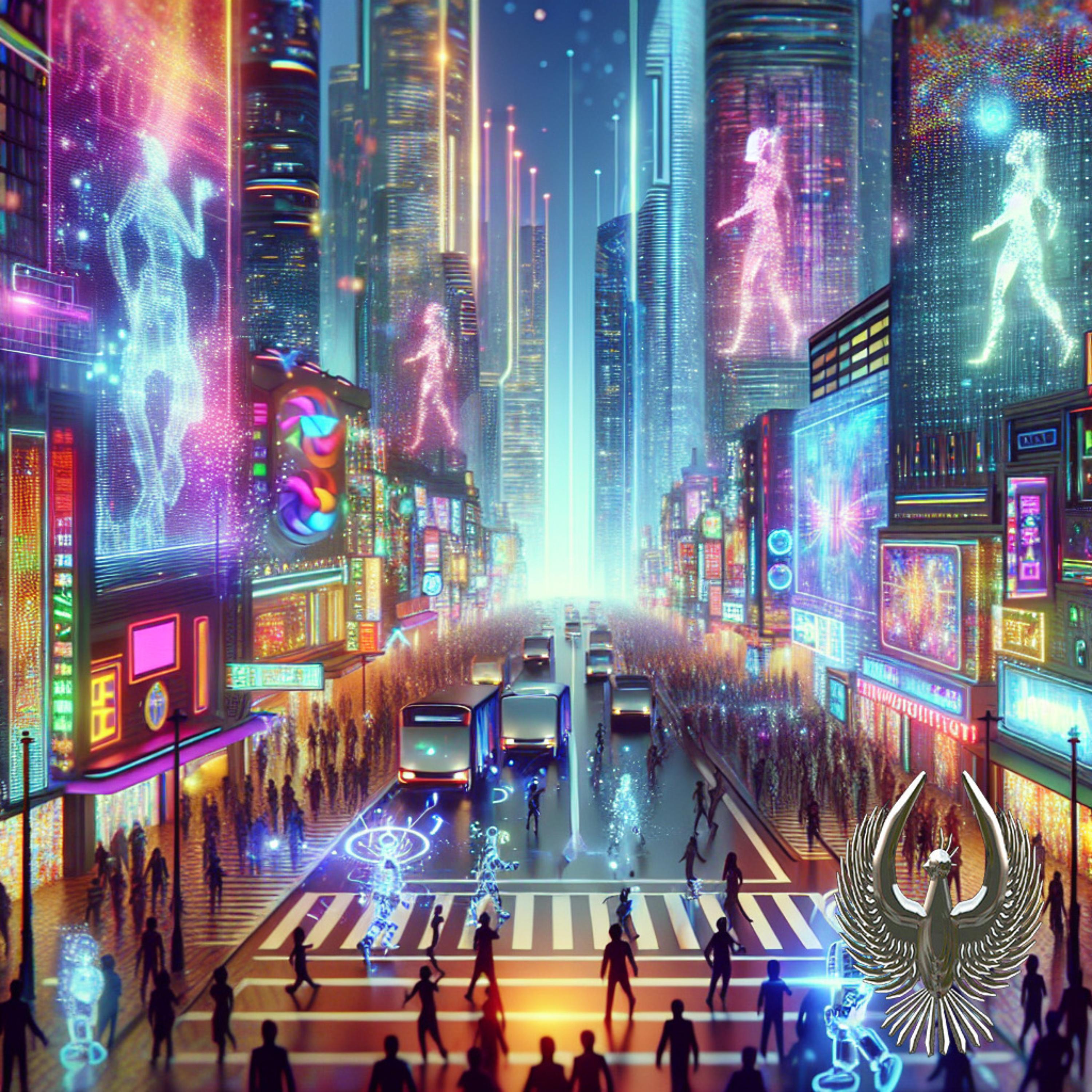 FUTURE NIGHTS CITY LIGHTS artwork