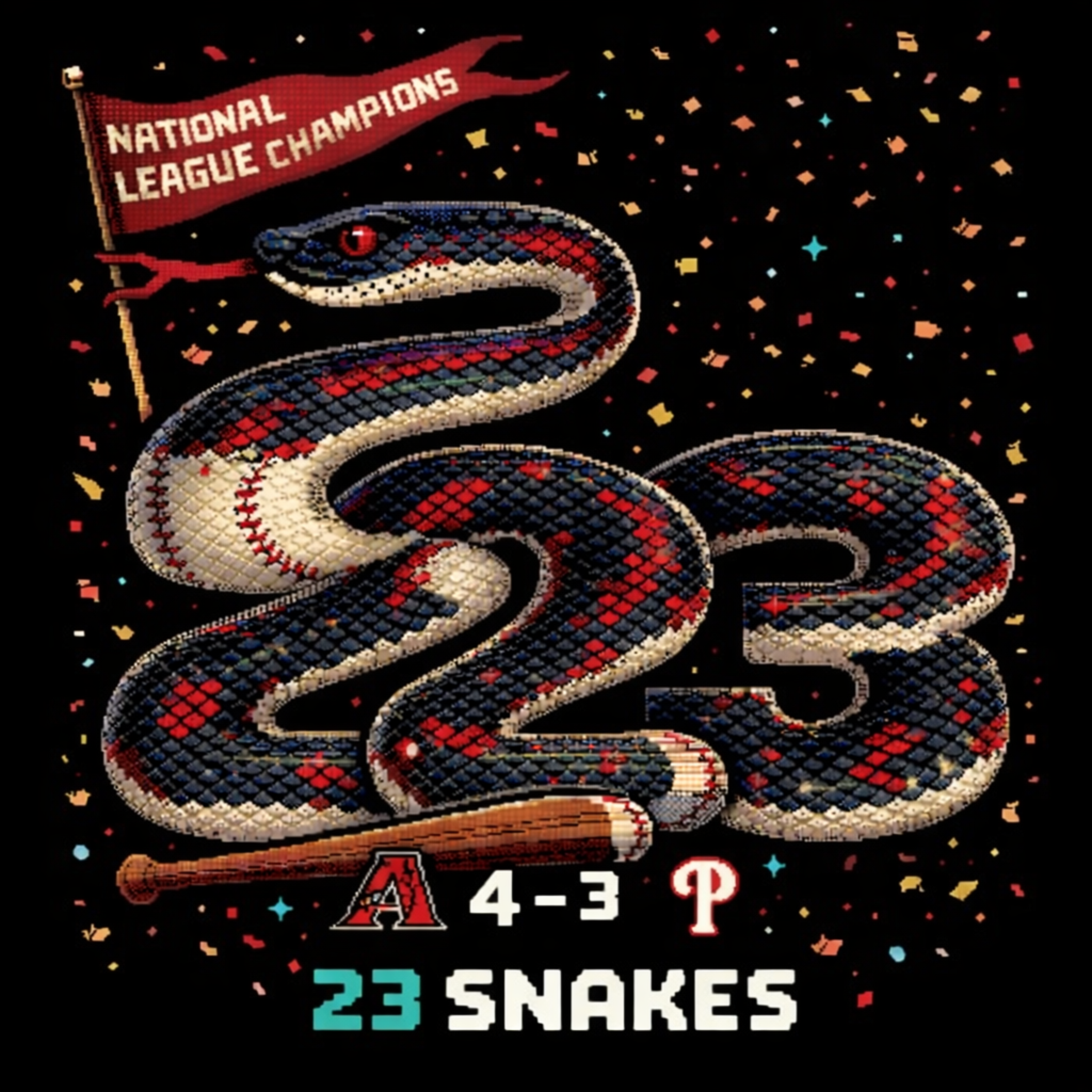 23 Snakes artwork